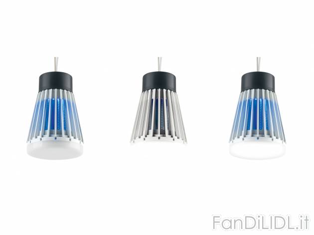 Lampada insetticida LED Livarno, prezzo 14.99 &#8364; 
- Lampada decorativa ...