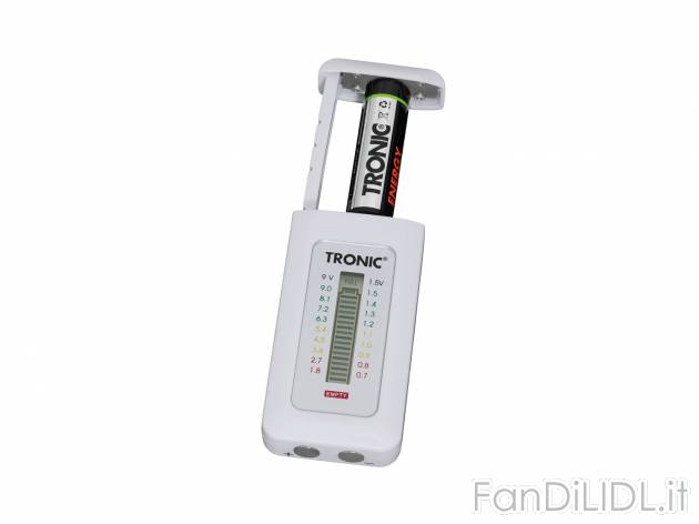 Tester digitale per batterie , prezzo 4.99 &#8364; 
- Con indicazione LCD e ...