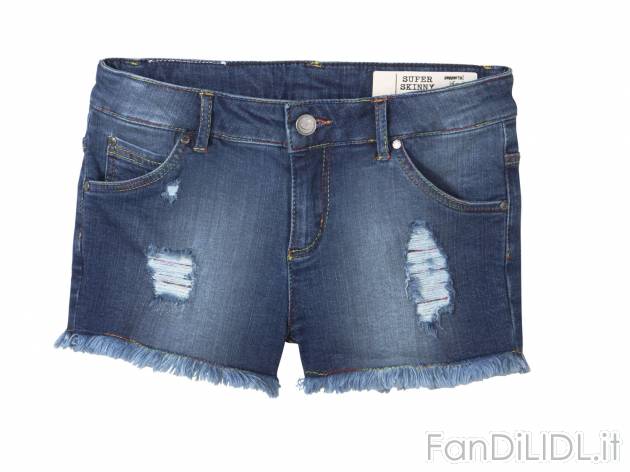 Shorts in jeans da bambina , prezzo 9.99 &#8364;