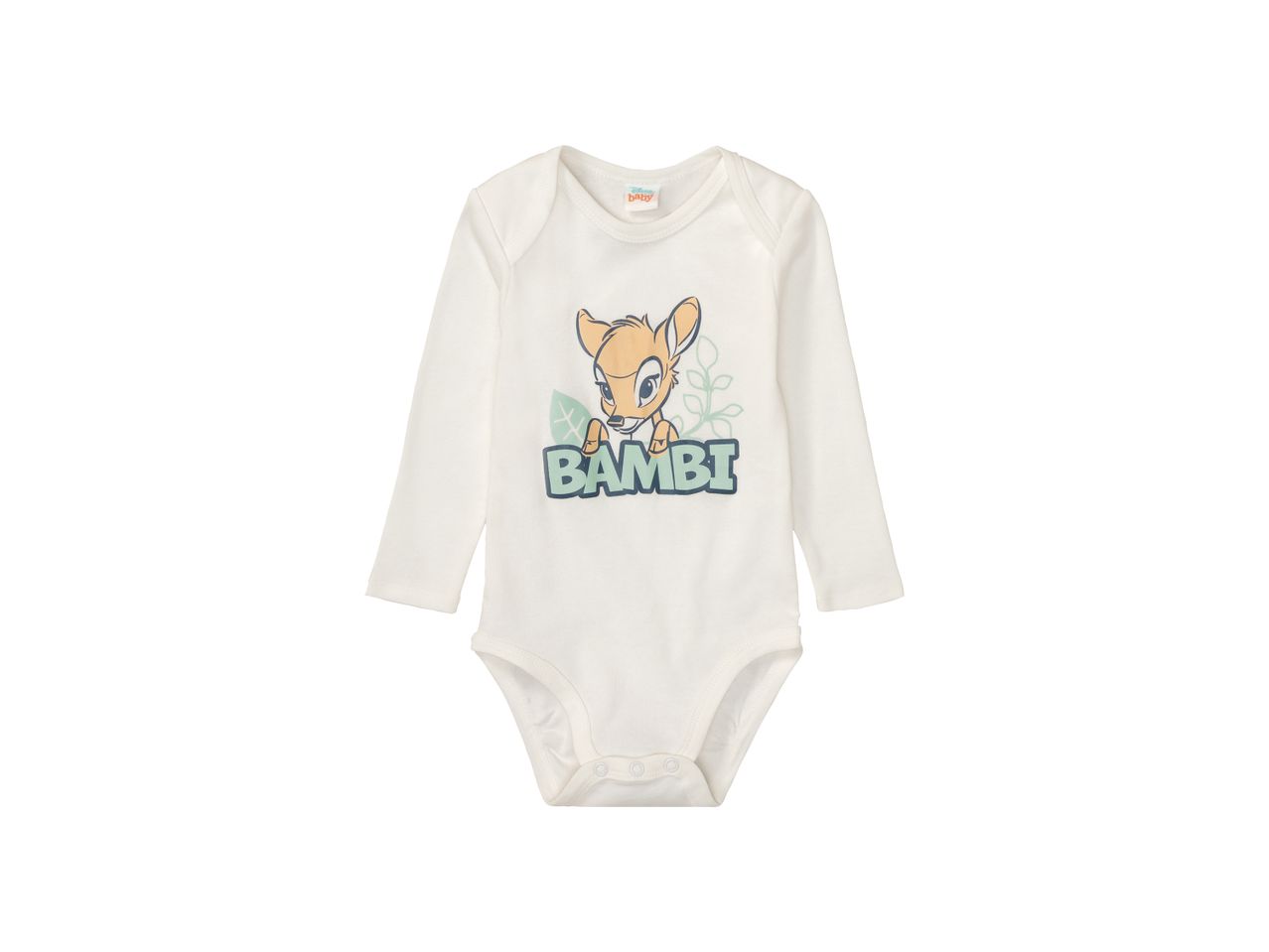Body a manica lunga da neonata Bambi, , prezzo 4.99 EUR