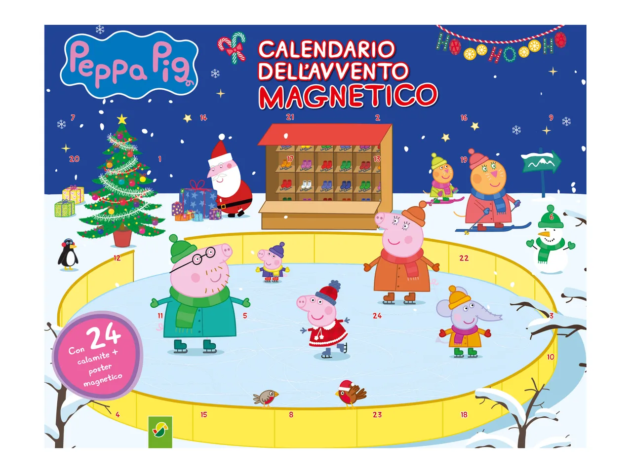 Calendario dell&#x27;avvento magnetico , prezzo 7,99 EUR 
Calendario dell&#039;avvento ...