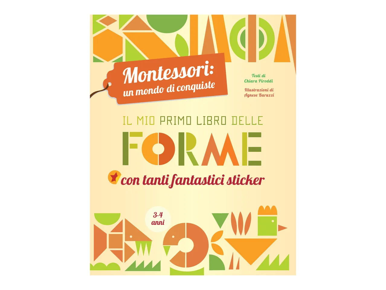 Libro con adesivi per bambini Montessori , prezzo 4,99 EUR