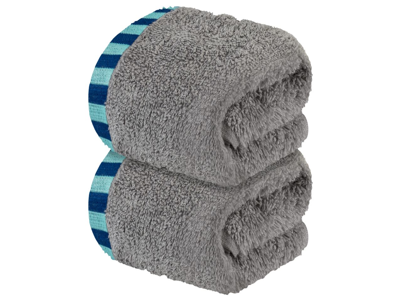 Asciugamano , prezzo 2.49 EUR 
Asciugamano 30x50 cm, 2 pezzi 
- Puro cotone
- 450 ...
