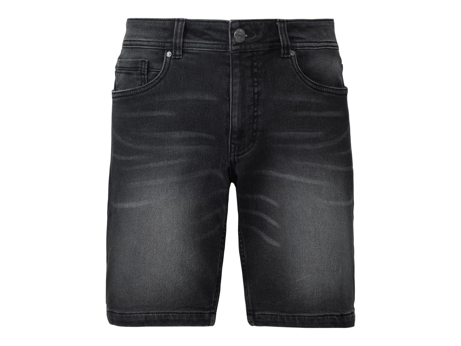 Bermuda in jeans da uomo Livergy, prezzo 7.99 &#8364;  
Misure: 46-56