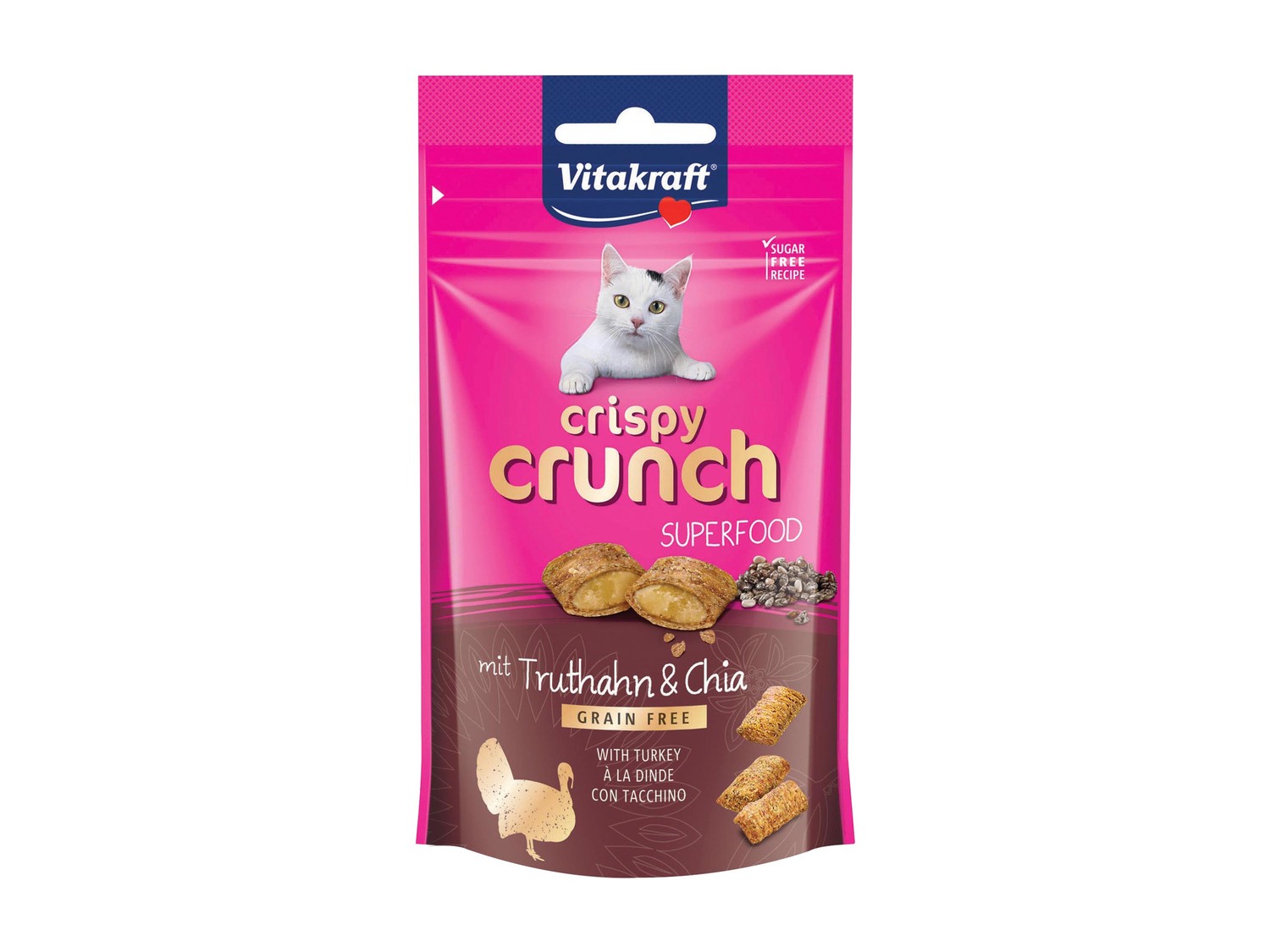 Crispy Crunch Superfood Vitakraft, prezzo 0.99 &#8364; 
- Snack con anatra e ...