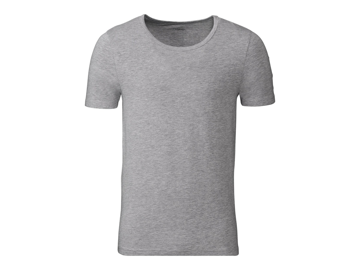 T-shirt intima da uomo Livergy, prezzo 4.99 &#8364;  
-  Scollo rotondo o a V
- GOTS