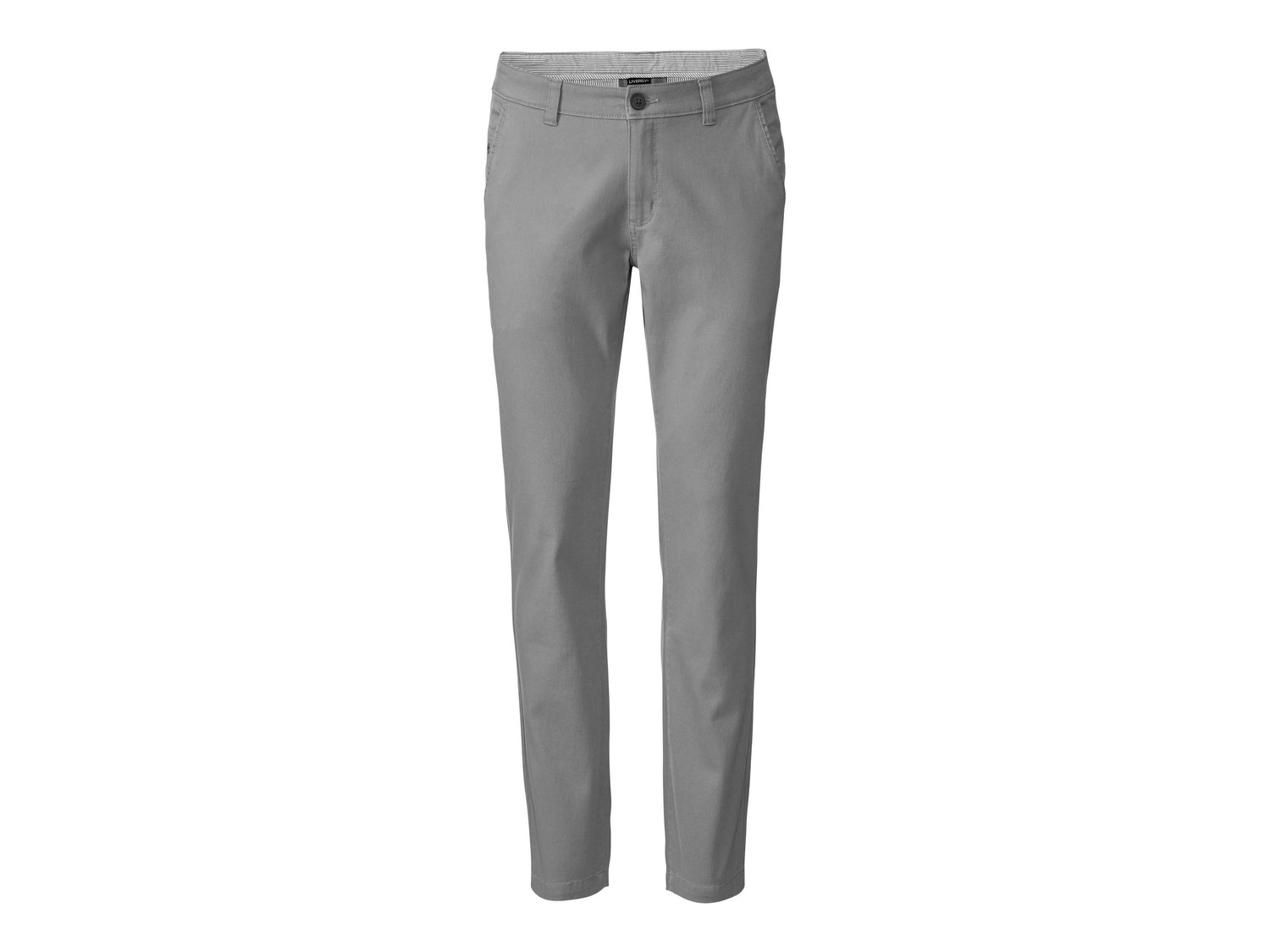 Pantaloni Slim Fit da uomo Livergy, prezzo 9.99 &#8364; 
Misure: 46-54
- Oeko ...