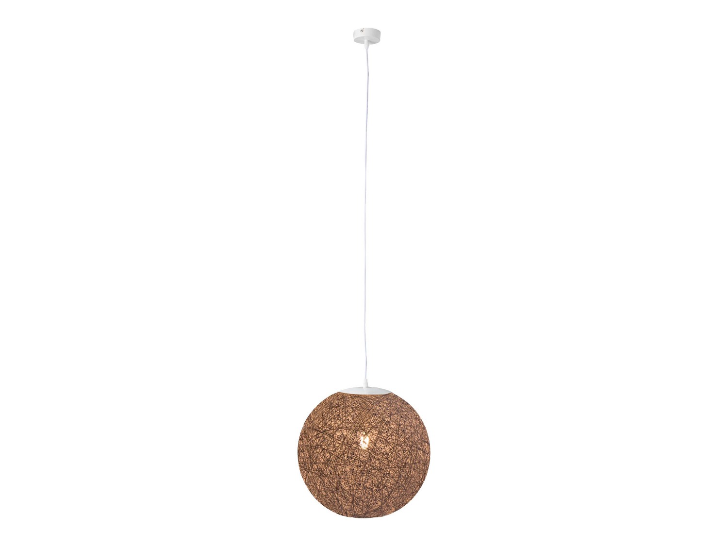 Lampada LED sferica a sospensione Livarno Lux, prezzo 29.99 &#8364; 
- &Oslash; ...