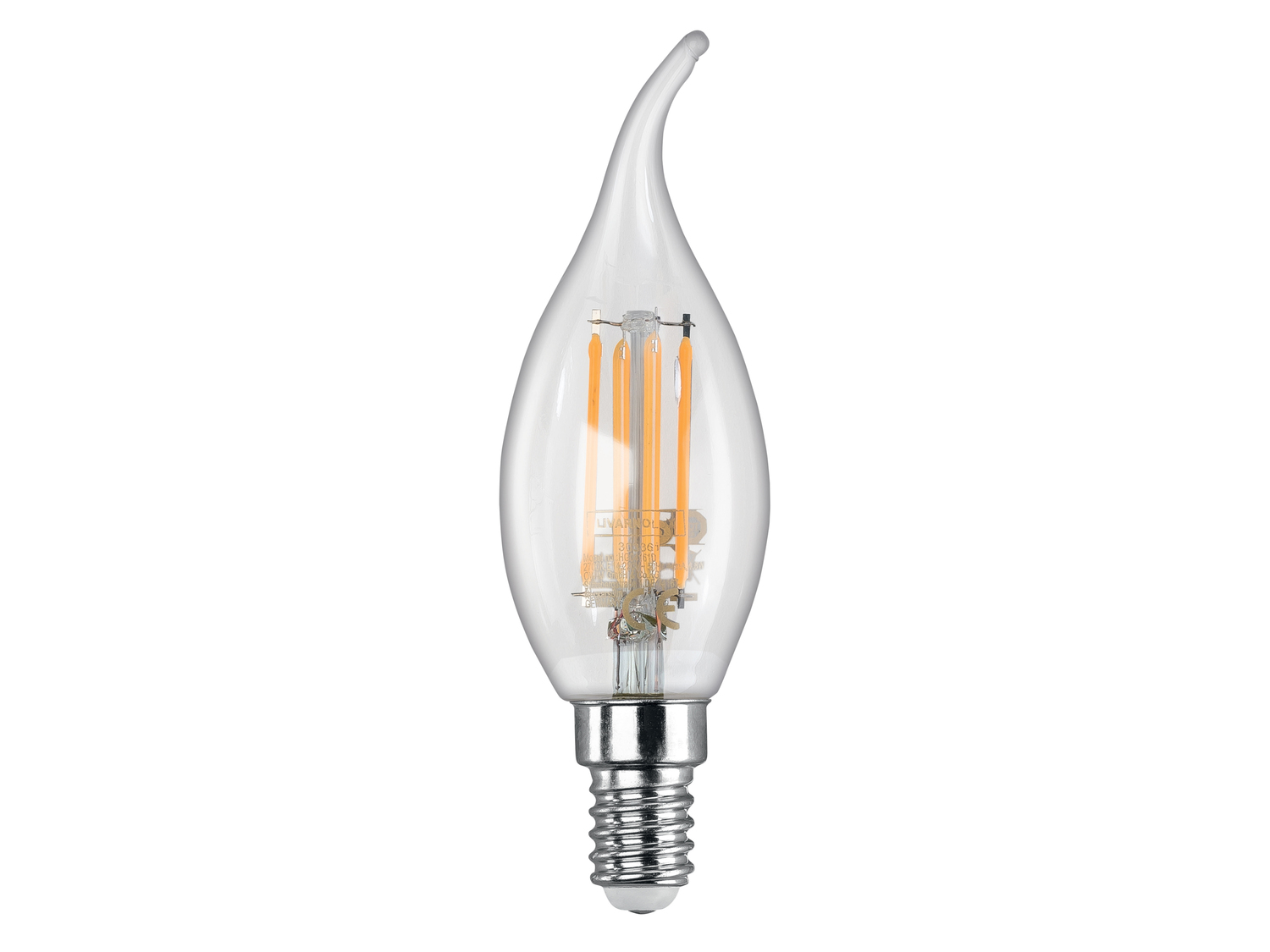 Lampadina LED 4,8W a filamento Livarno Lux, prezzo 1.99 &#8364; 
Dati tecnici:
- ...