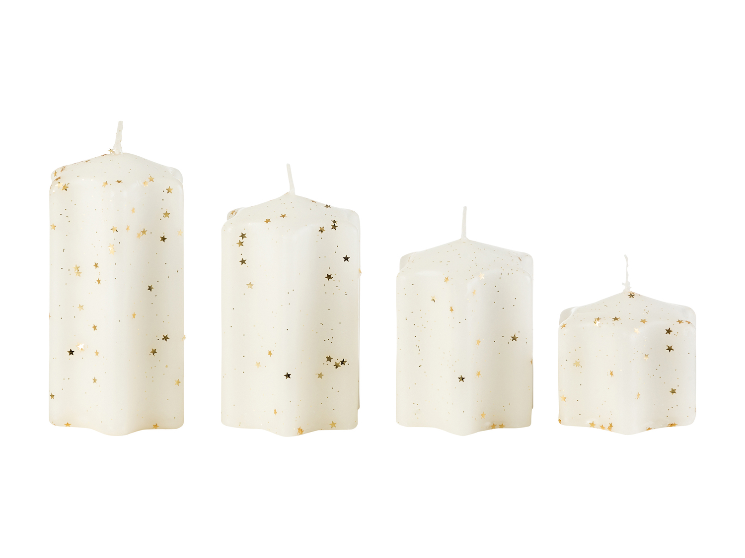 Set candele Melinera, le prix 1.99 &#8364;  
4 pezzi
Caratteristiche