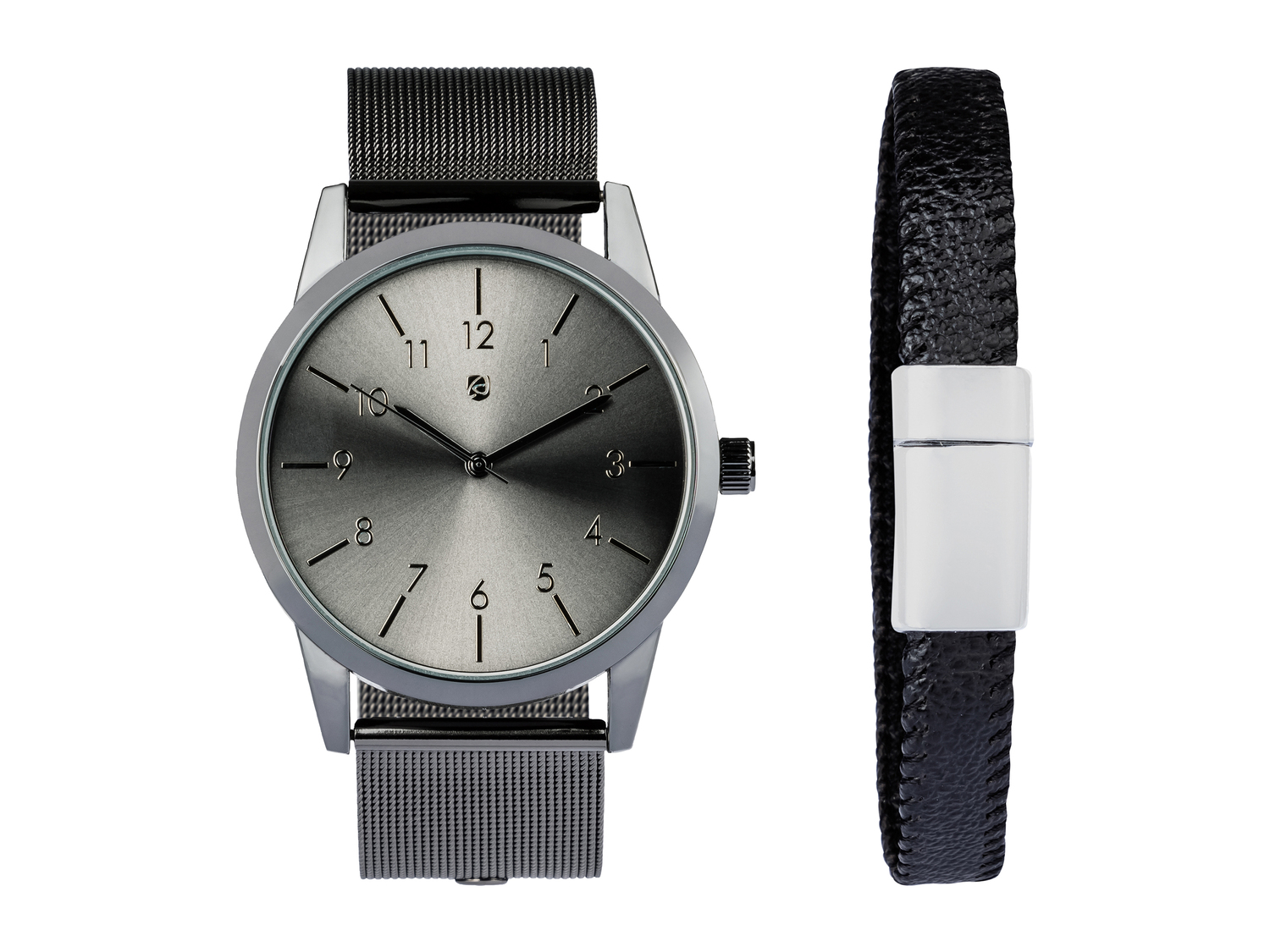 Set orologio e braccialetto da uomo Auriol, prezzo 7.99 &#8364; 
- Orologio ...