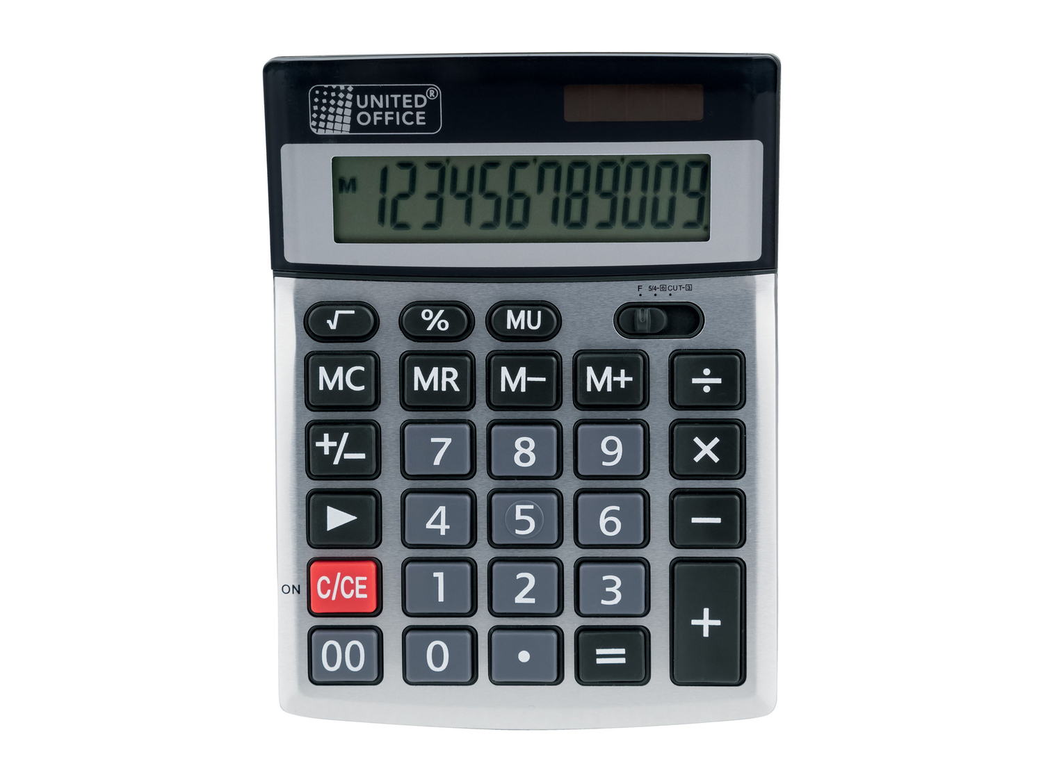 Calcolatrice da tavolo United Office, prezzo 3.99 &#8364; 
- Display a 12 cifre
- ...