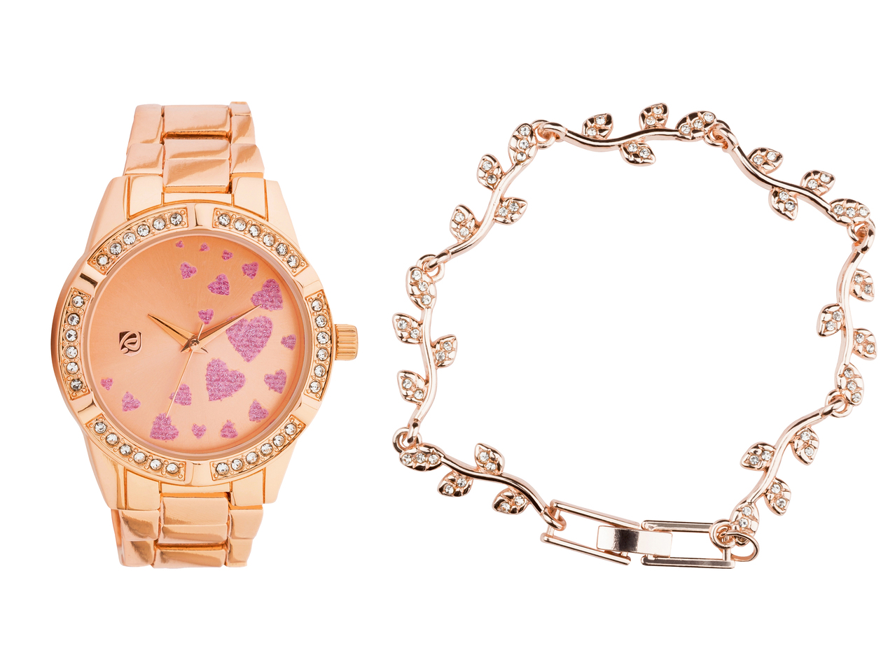 Set orologio e braccialetto da donna , prezzo 9.99 EUR 
Set orologio e braccialetto ...
