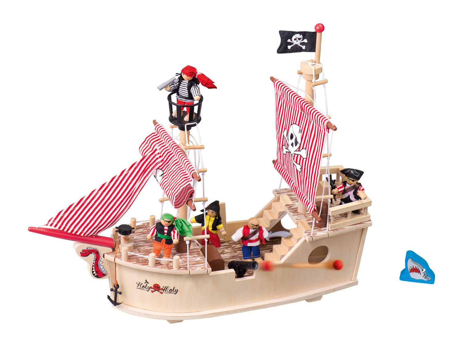 Set casa delle bambole o galeone dei pirati Playtive Junior, prezzo 19.99 &#8364; ...