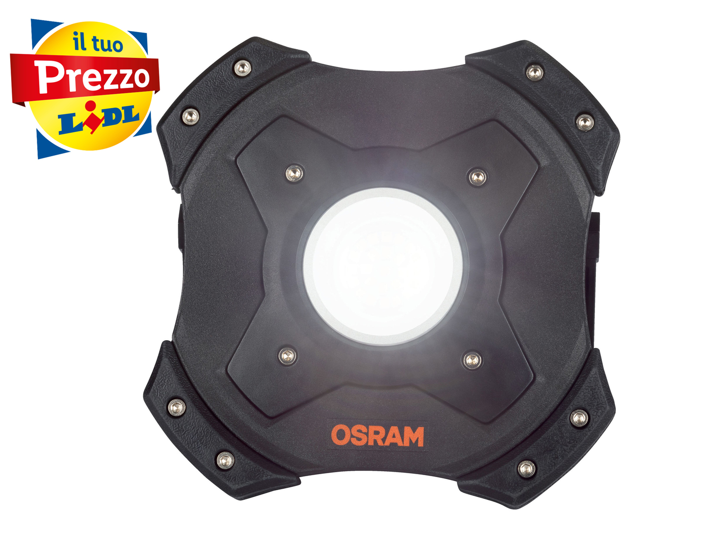 Faro ricaricabile Osram arancio, prezzo 29.99 € 
- Con cavo di ricarica USB 
Dati ...