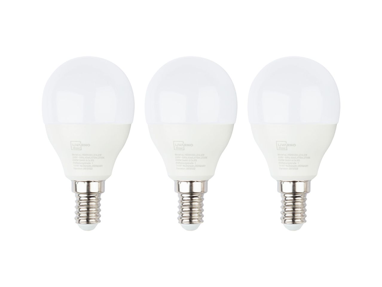 Lampadina LED , prezzo 3.49 EUR 
Lampadina LED 2 o 3 pezzi 
- 2700 K
- Bianco caldo
A ...