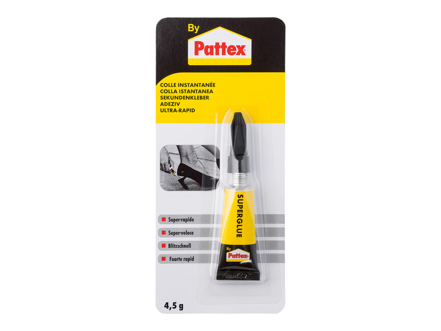 Colla o nastro adesivo Pattex, prezzo 1.49 €  

Caratteristiche

- Pritt