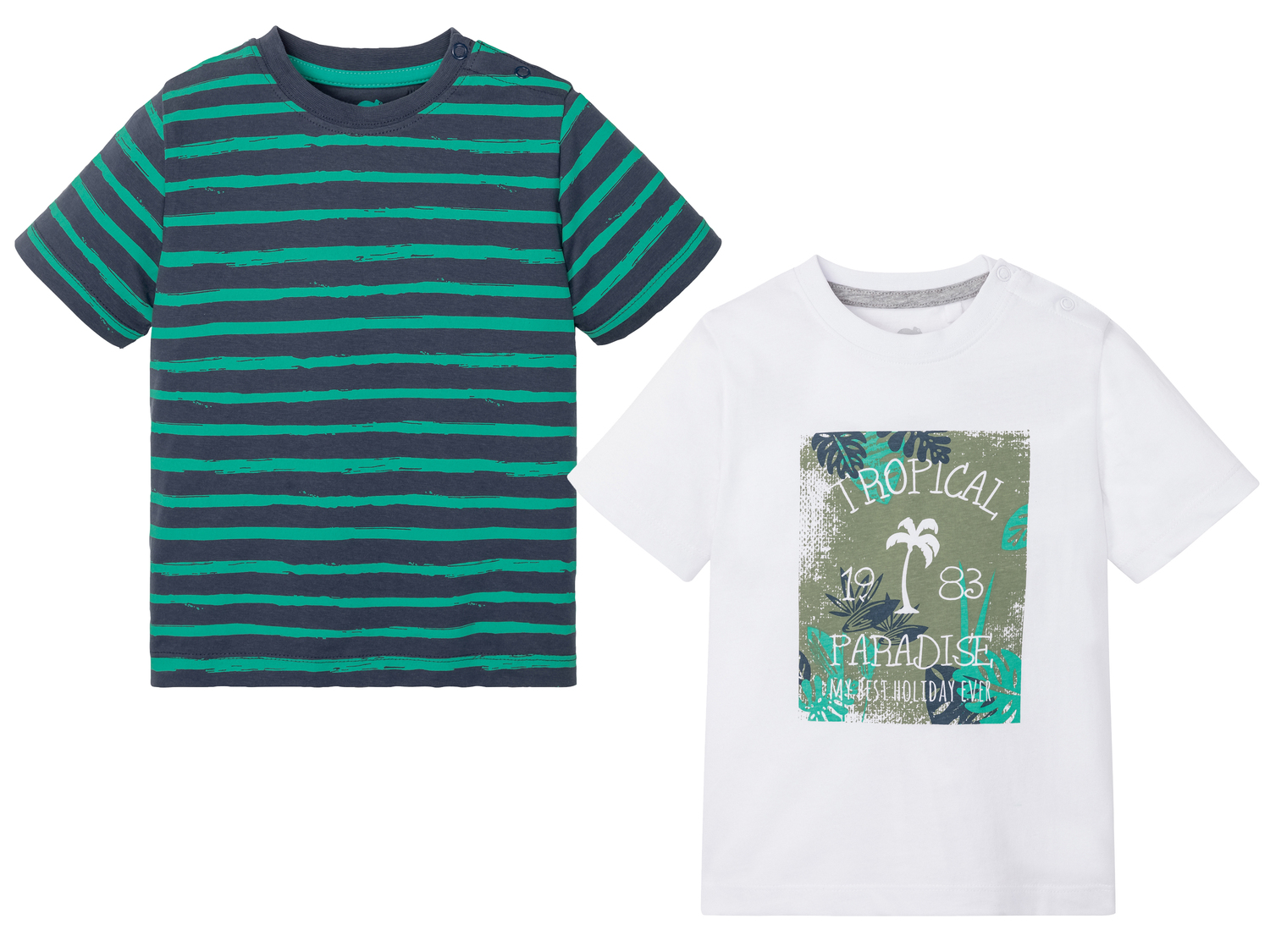 T-shirt da bambino Lupilu, prezzo 4.99 &#8364; 
2 pezzi - Misure: 1-6 anni
Taglie ...