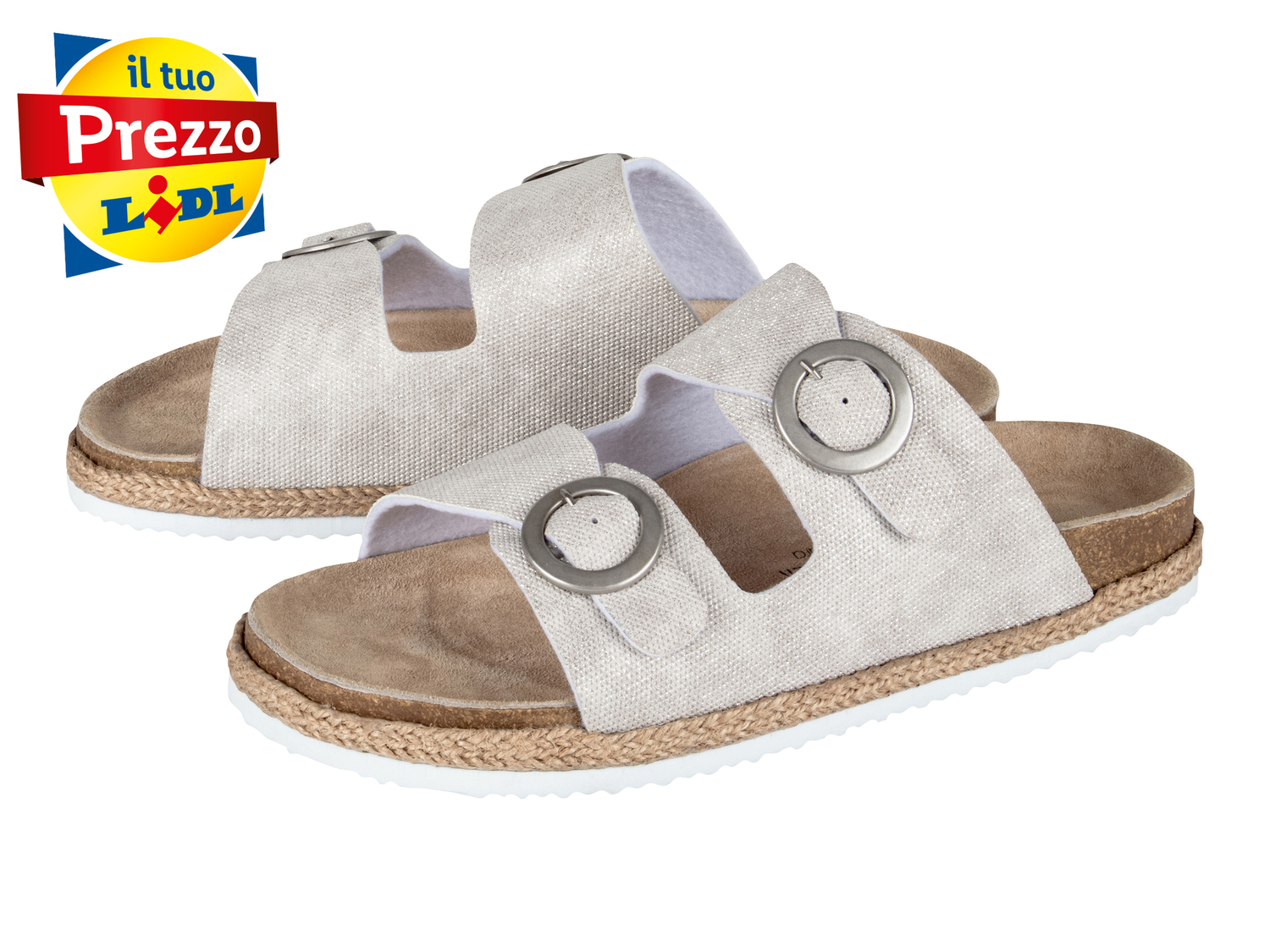 Easy Spirit Traveltime - Ciabatte Zoccoli Da Donna In Pelle, Bronzo, Taglia 42.5 EU, Con Plantare Rimovibile