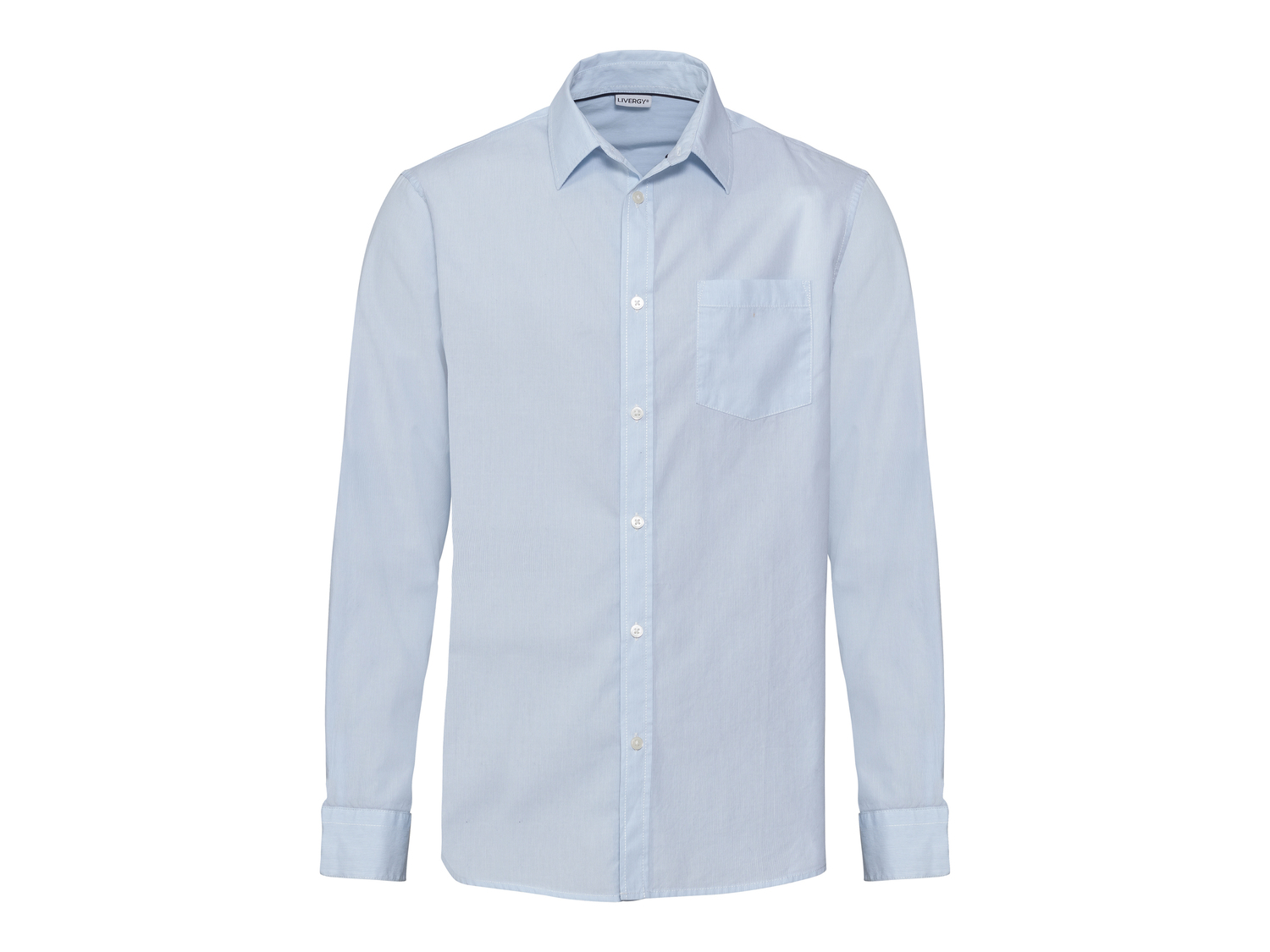 Camicia Modern Fit da uomo Livergy, prezzo 9.99 &#8364; 
Misure: S-XL 
- Puro ...
