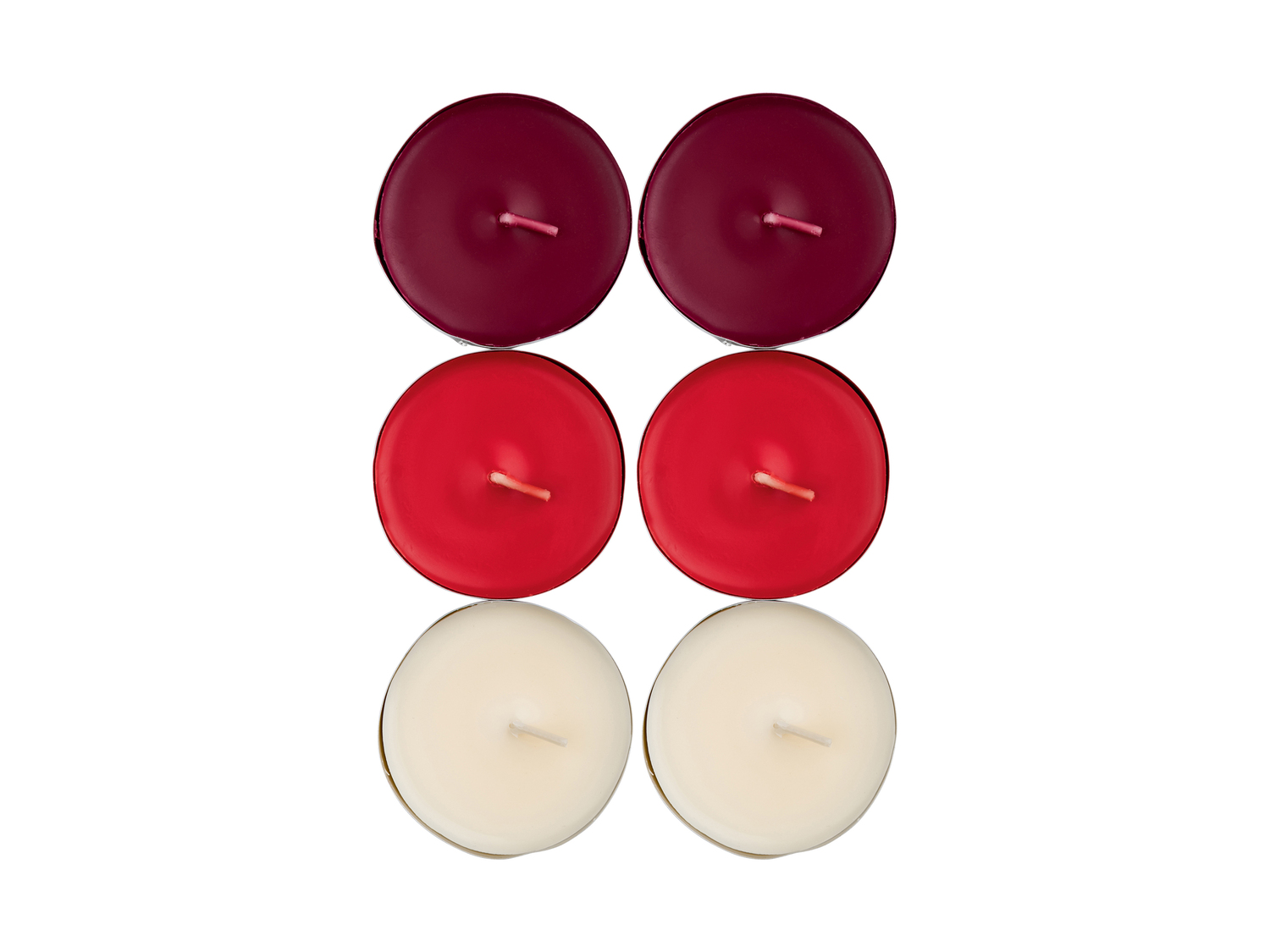 Set candeline profumate Melinera, prezzo 1.99 &#8364;  
6 o 18 pezzi
Caratteristiche