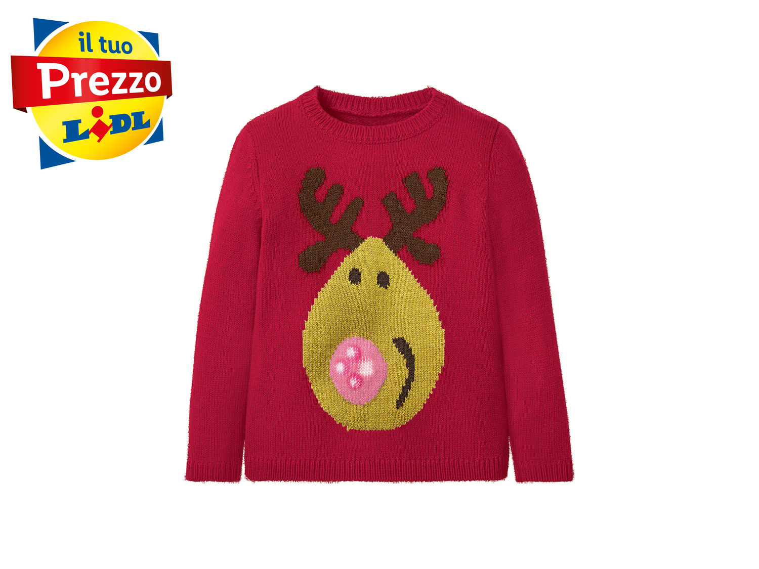 Pullover natalizio per bambina Lupilu, prezzo 7.99 &#8364; 
Misure: 1 - 5 anni ...