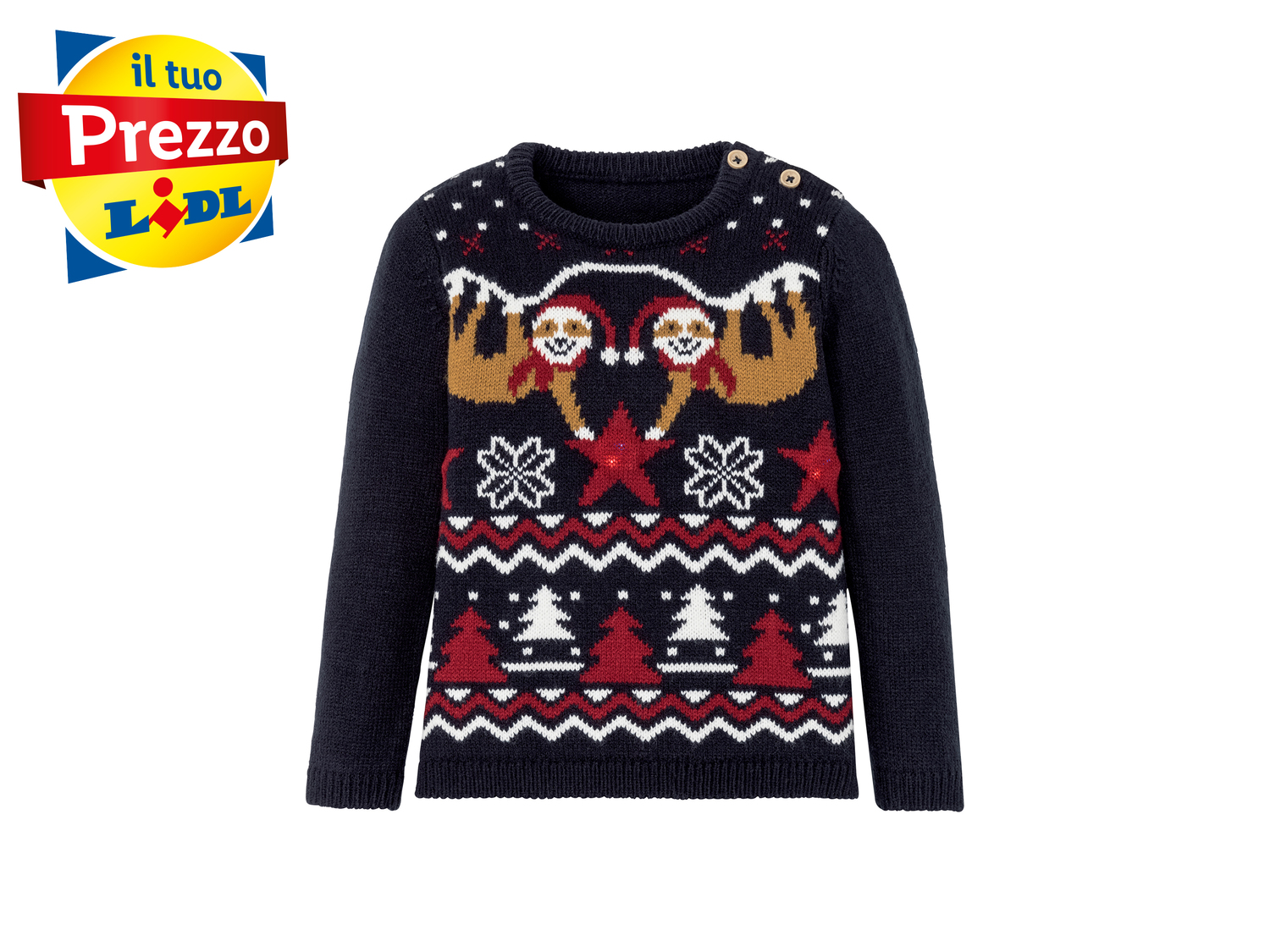 Pullover natalizio per bambino Lupilu, prezzo 7.99 &#8364; 
Misure: 1 - 5 anni ...