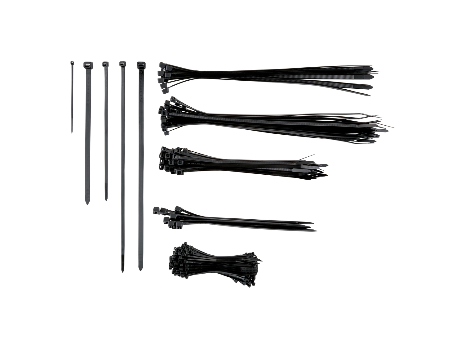 Proteco Fascette Fermacavo Professionali – 100 Pezzi, Apribili E Riutilizzabili – Bianche, 4,8 X 200 Mm, Nylon, Resistenza 22 Kg