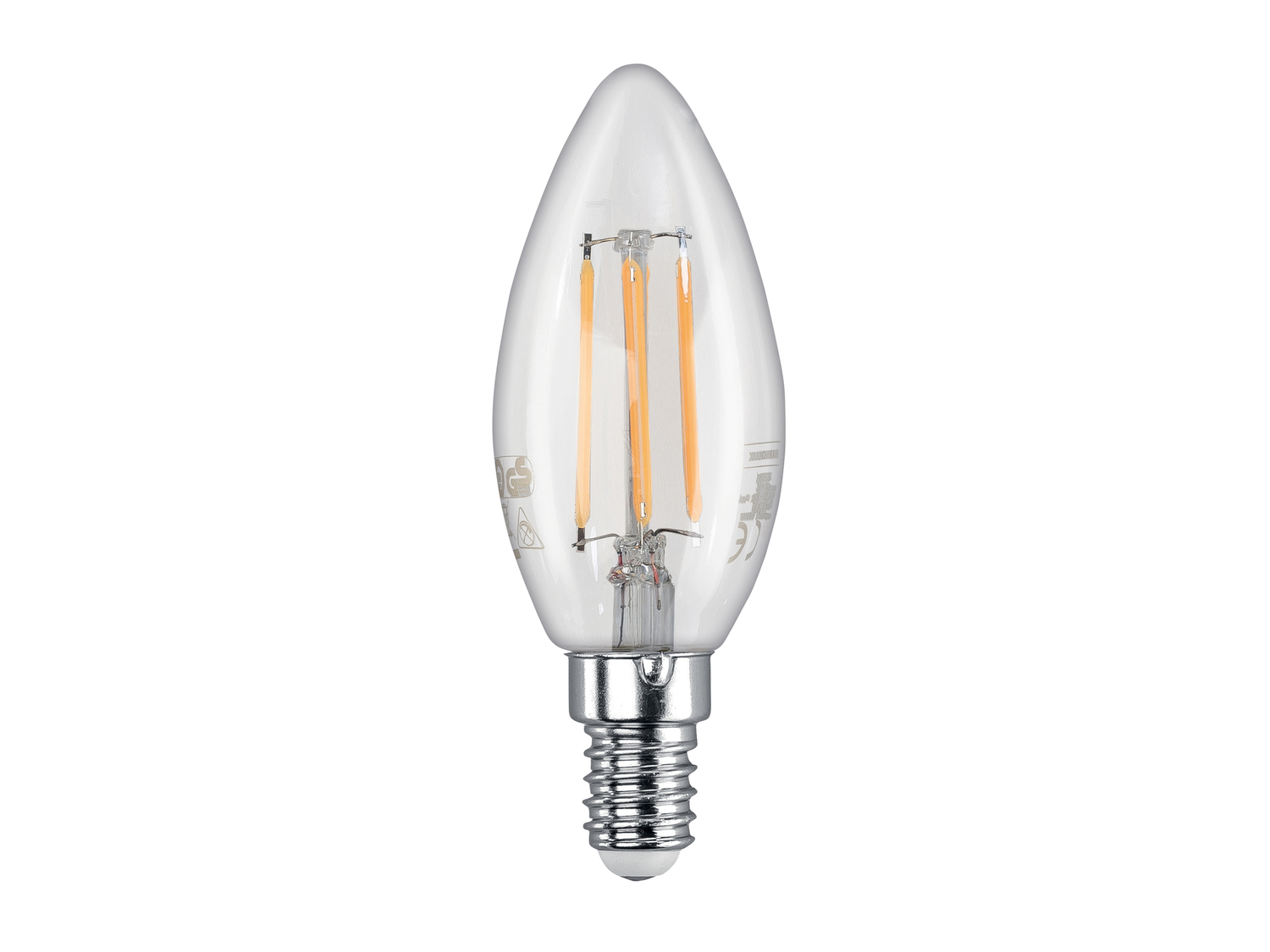 Lampadina LED 4,3 W a filamento Livarno Lux, prezzo 1.99 &#8364; 
- E14 / E27
- ...