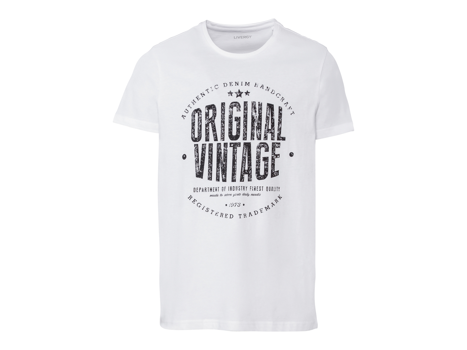 T-shirt da uomo Livergy, prezzo 3.99 &#8364; 
Misure: S-XL
Taglie disponibili

Caratteristiche

- ...
