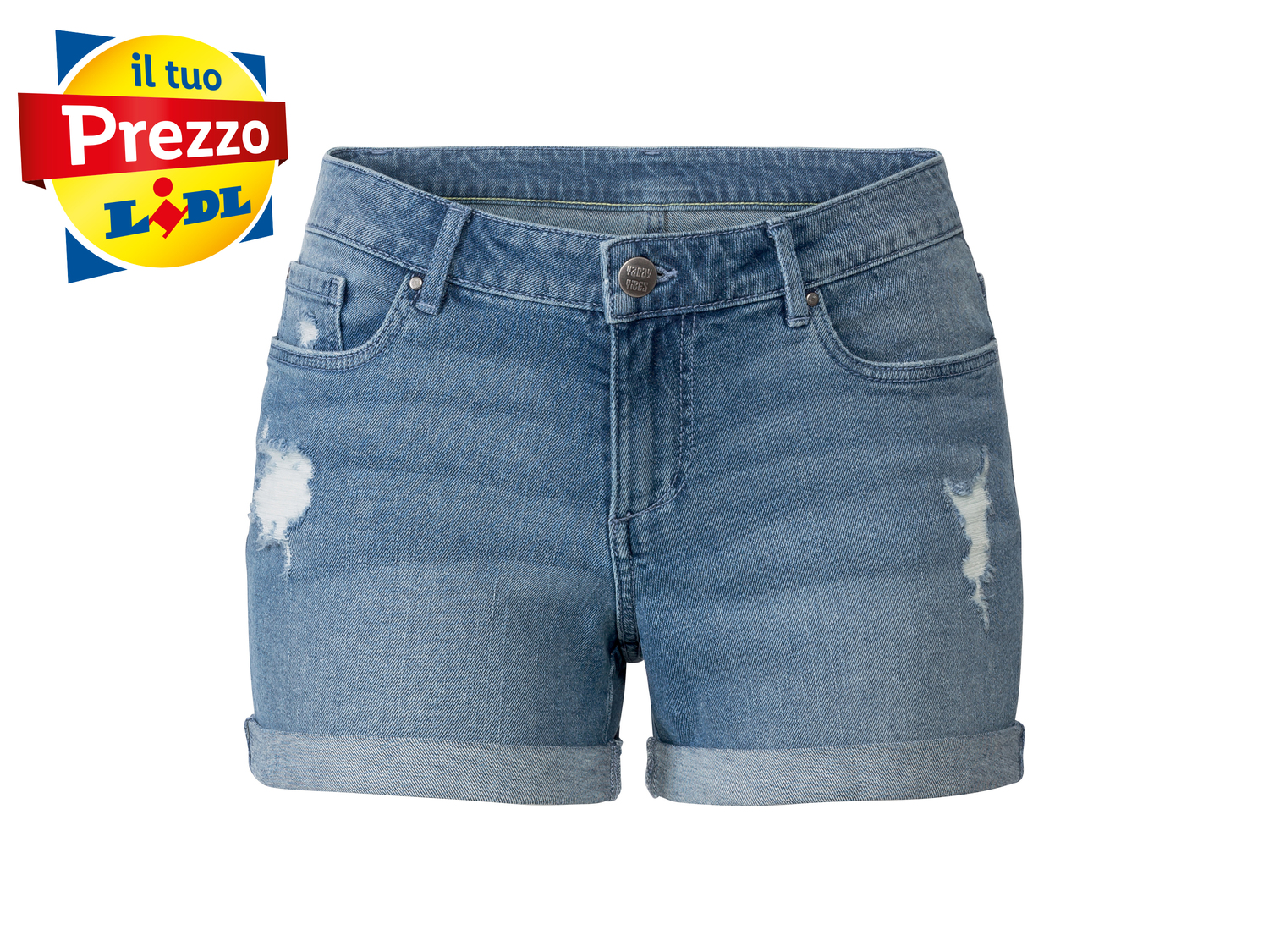 Shorts in jeans da donna Esmara, prezzo 6.99 &#8364; 
Misure: 38-48
Taglie disponibili

Caratteristiche

- ...