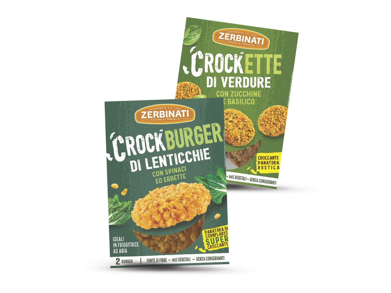 Crock burger di lenticchie con spinaci , prezzo 1.99 EUR