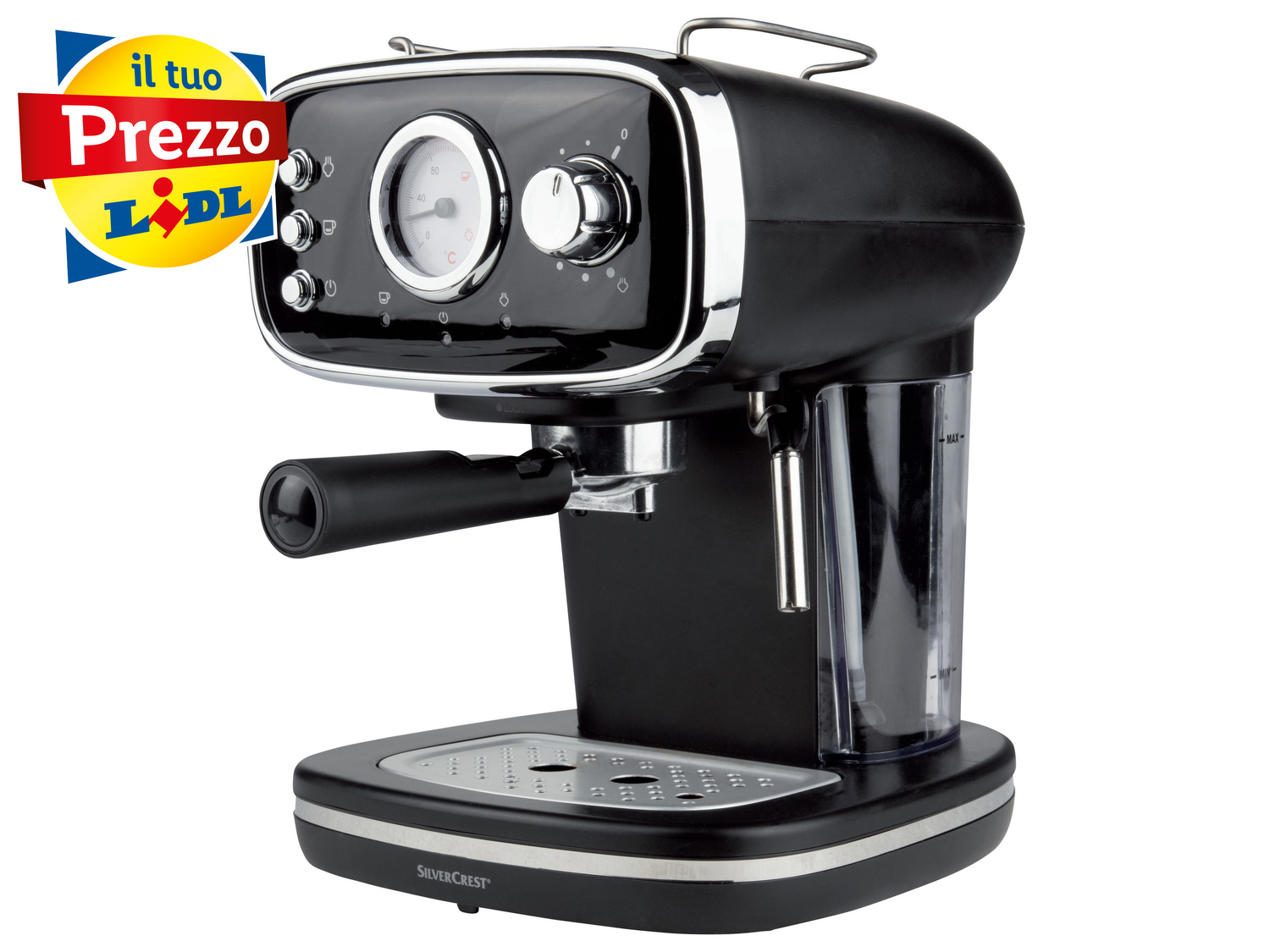 Macchina per caffè espresso Silvercrest Kitchen Tools, prezzo 59.00 € 
- Con ...