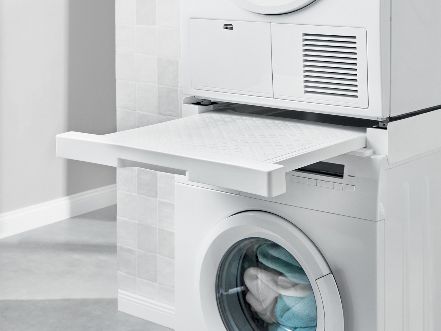 Kit di congiunzione per lavatrice e asciugatrice AquaPur, prezzo 39.99 € 
- Adatto ...