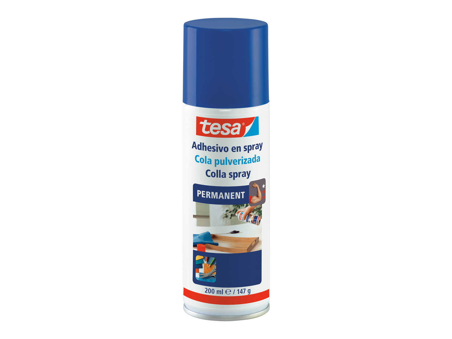 Colla spray o spray rimuovi colla Tesa, prezzo 4.99 &#8364;  
200 ml
Caratteristiche