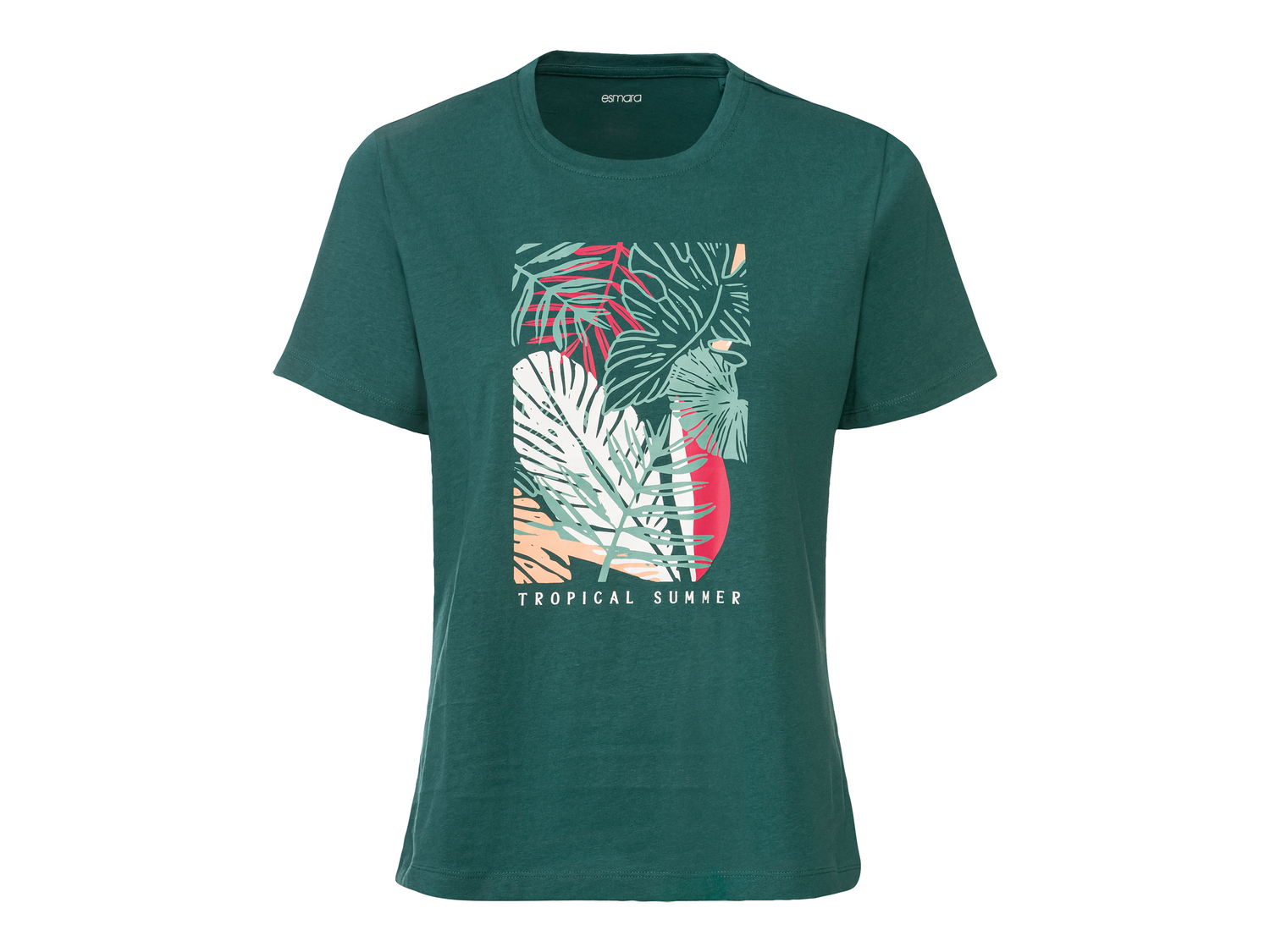 T-shirt da donna Esmara, prezzo 4.99 &#8364; 
Misure: S-L 
- Puro cotone
Taglie ...