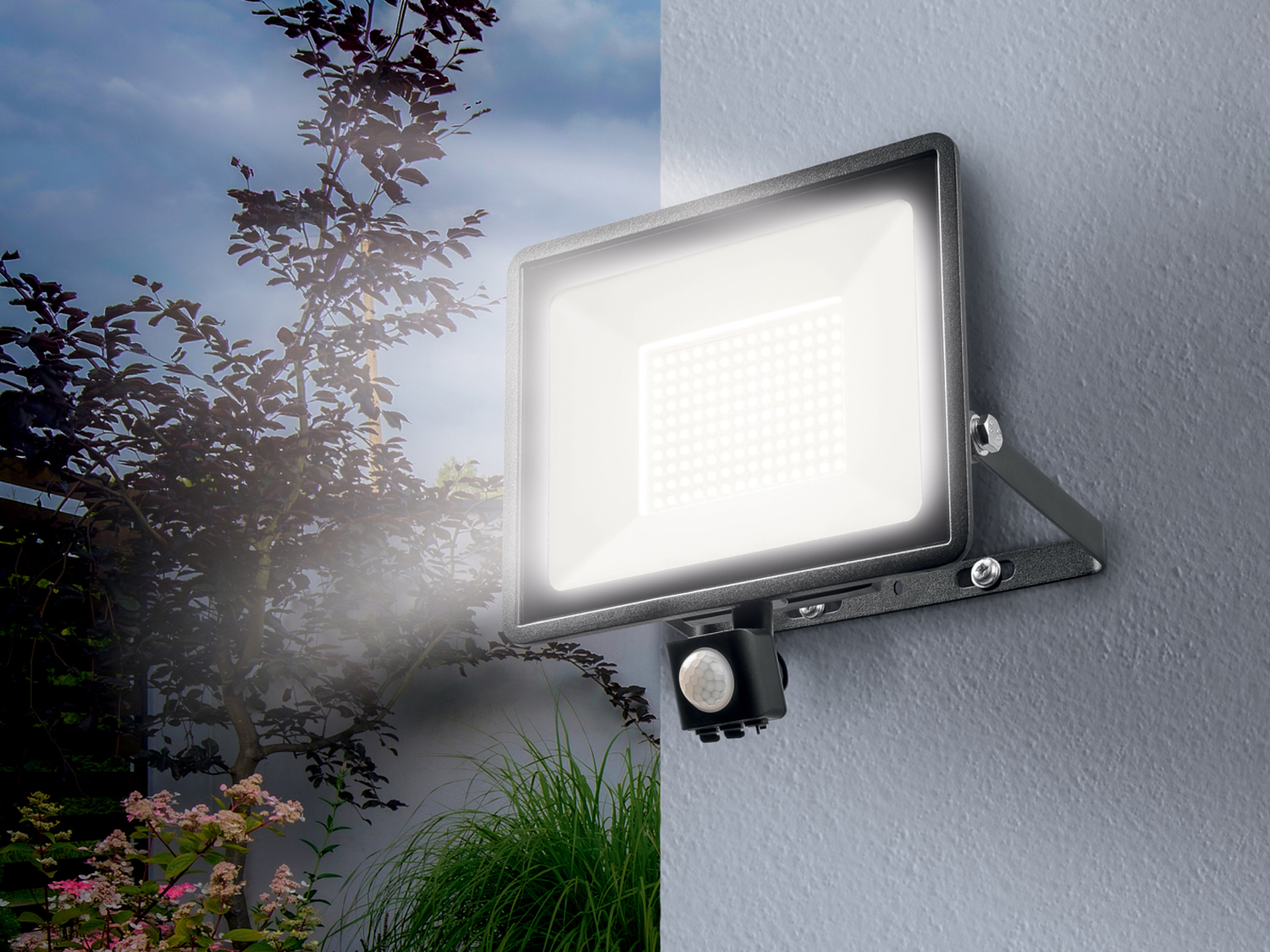 Faro LED con rilevatore di movimento Livarno, prezzo 19.99 &#8364; 
- Sensore ...