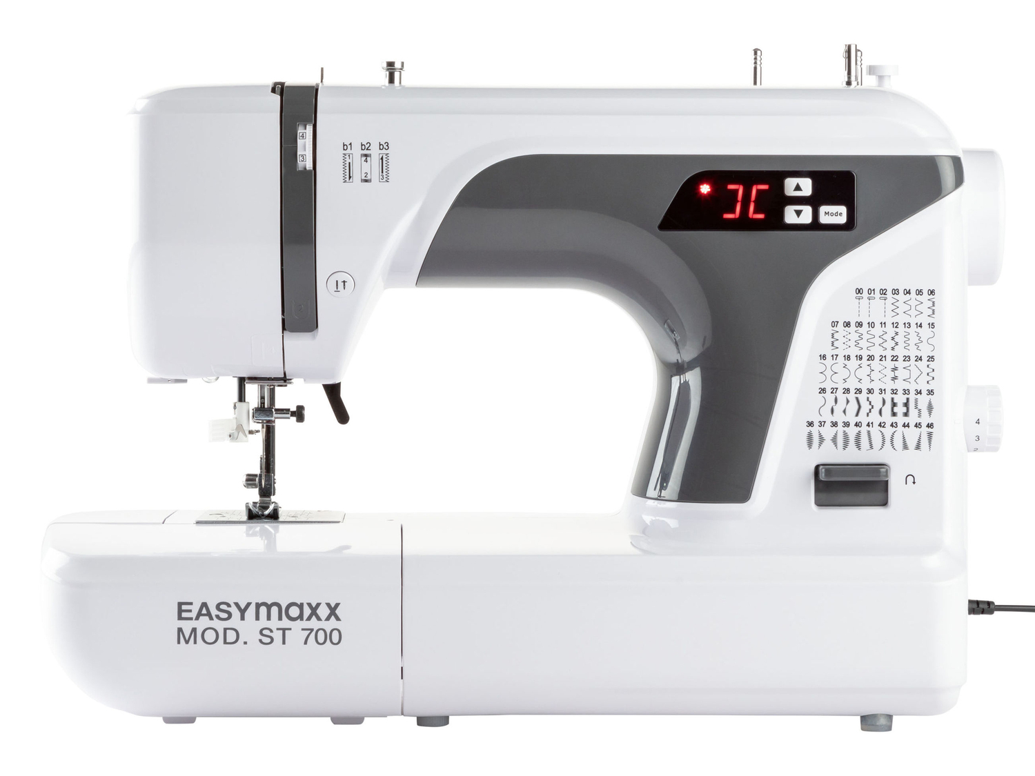 Macchina da cucire digitale Easymaxx MOd. st 700, prezzo 199.00 € 
- Con 50 punti ...