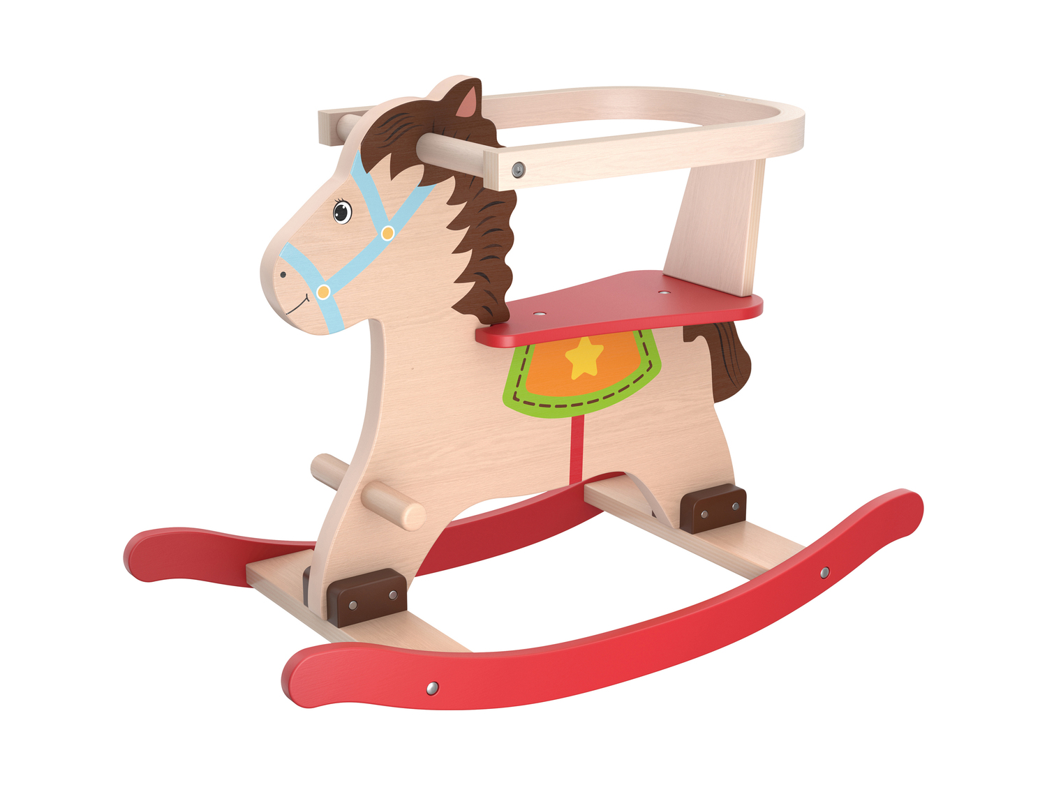 Triciclo, cavallo a dondolo o carrello primi passi in legno Playtive, prezzo 24.99 ...