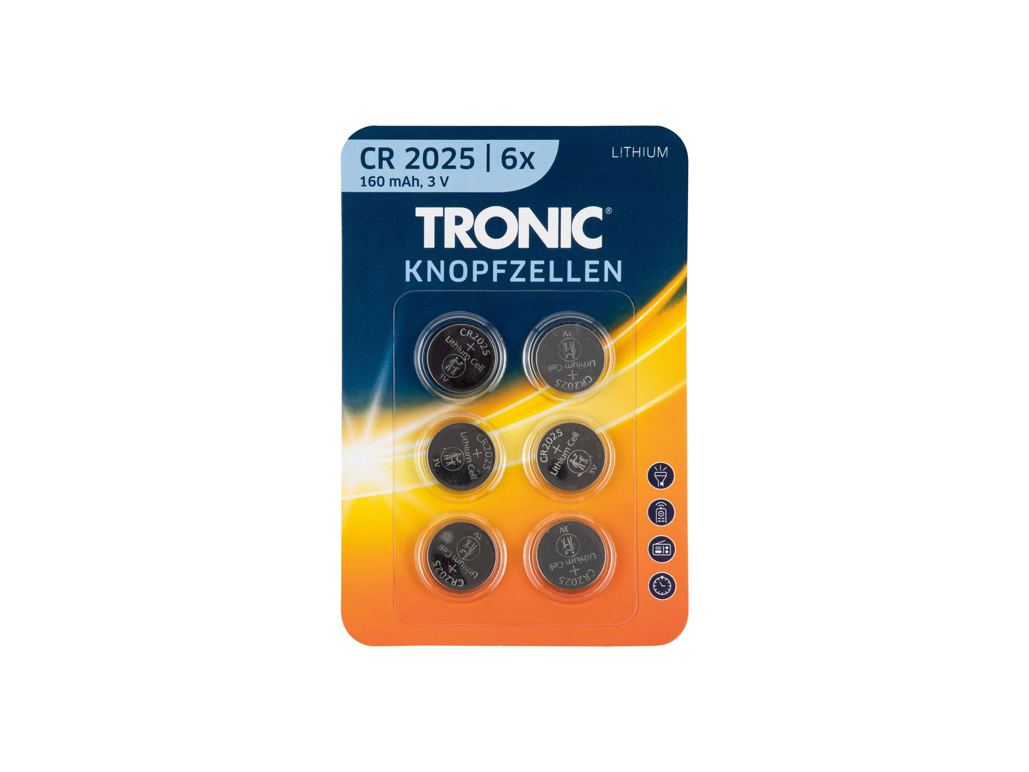 Batterie a bottone Tronic, prezzo 1.49 &#8364;  
6 pezzi
Caratteristiche