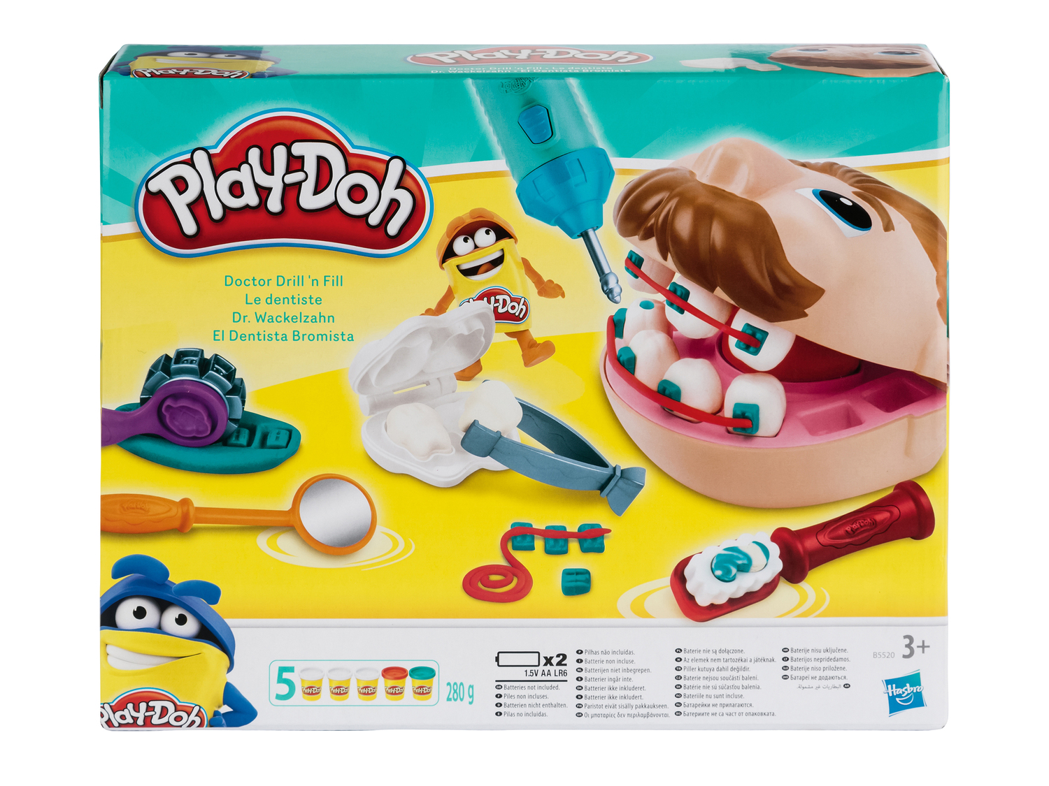 Pasta da modellare Play-Doh, le prix 14.99 &#8364;  
-  5 vasetti
Caratteristiche