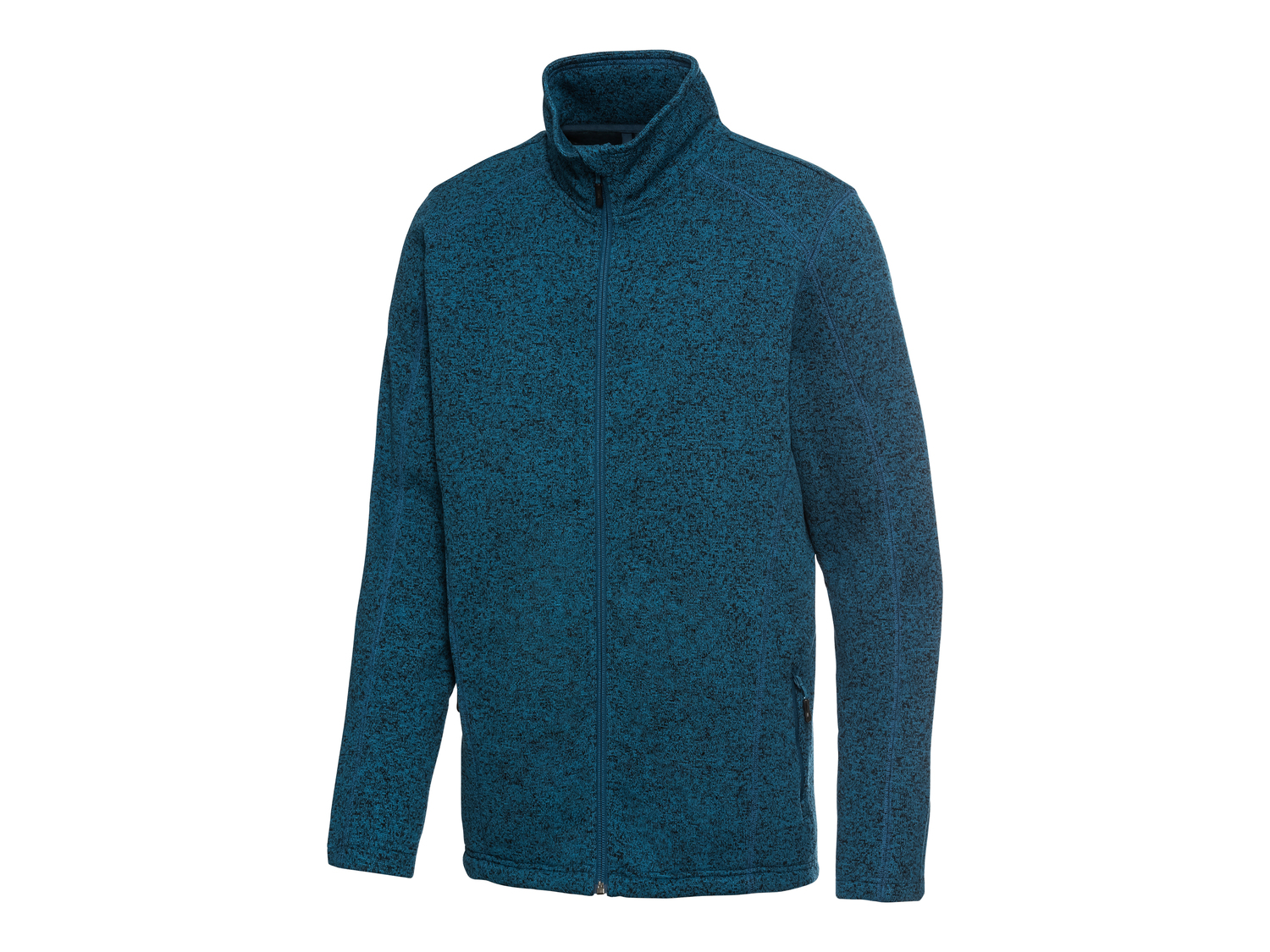 ENGEL Giacca In Pile Di Lana Uomo – 100% Lana Vergine Biologica – Colore Canna Melange – Taglia 54-56