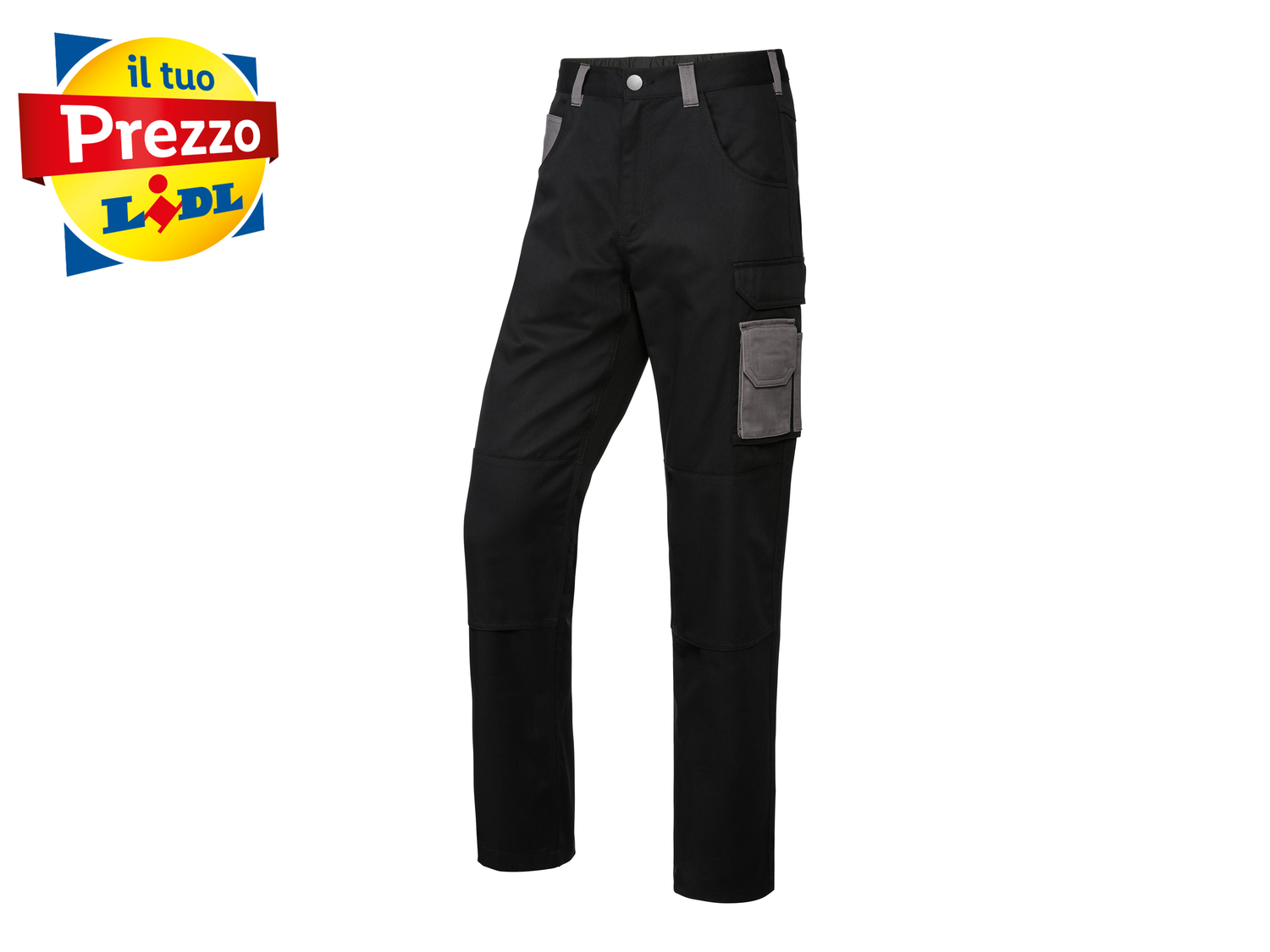 Pantaloni da lavoro per uomo Parkside, prezzo 9.99 € 
Misure: 46-56 
- Rinforzo ...
