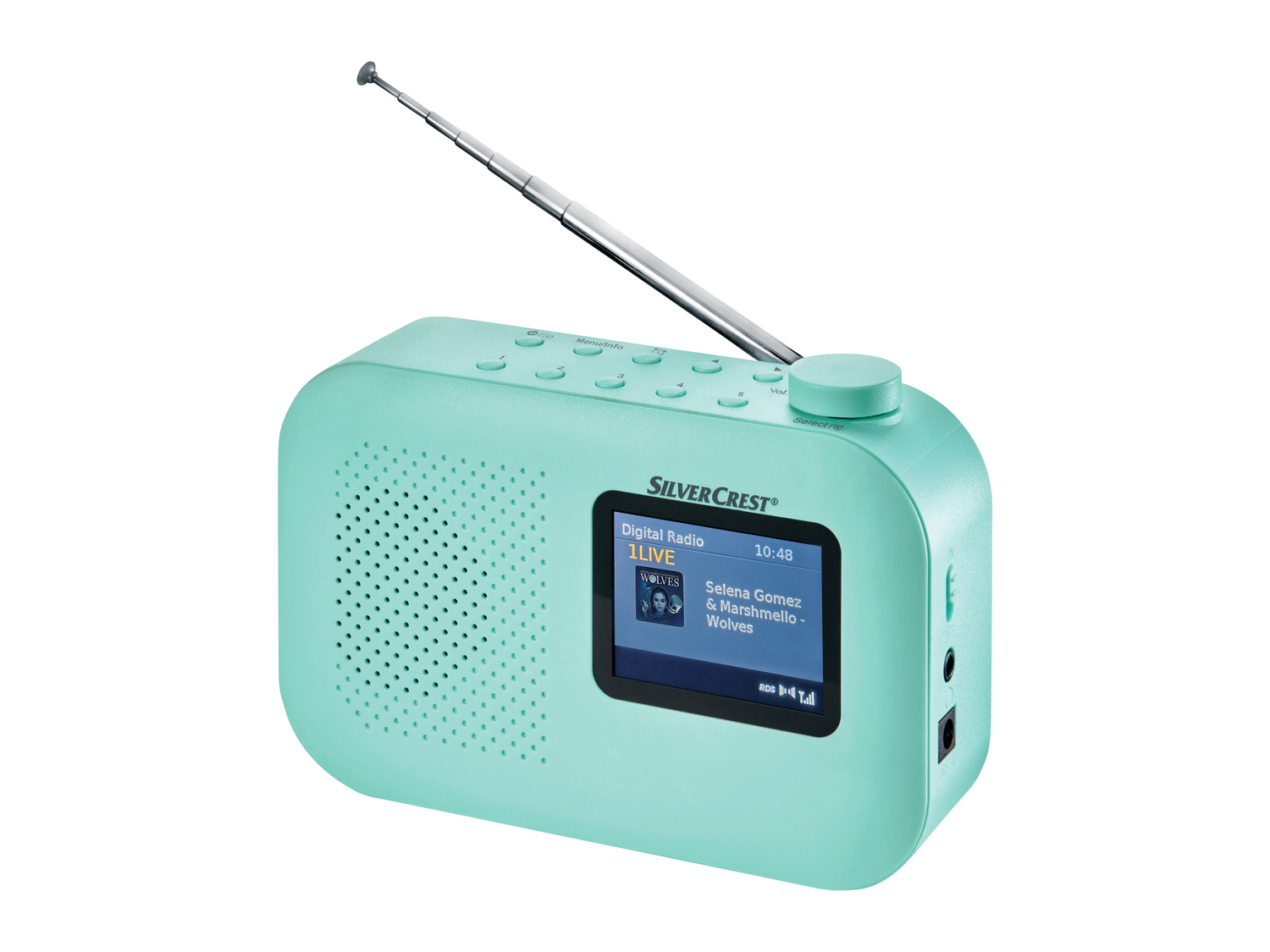 Radio DAB+ con display a colori Silvercrest, prezzo 39.99 € 
- 60 spazi di memorizzazione ...