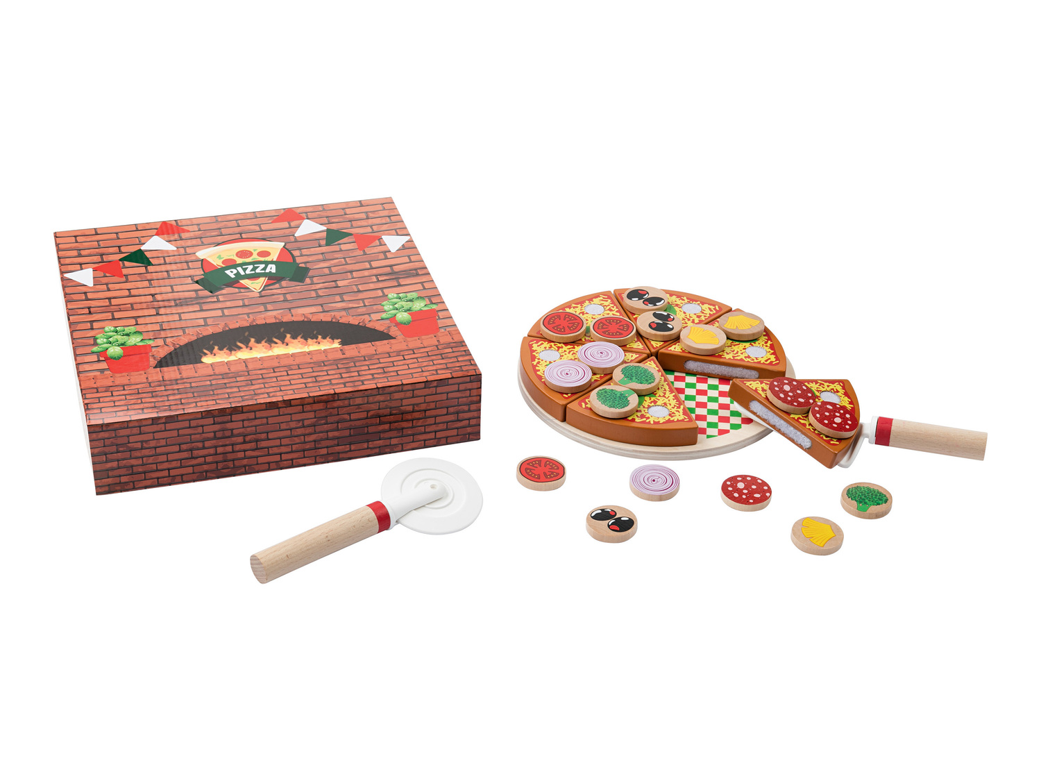 Set alimenti giocattolo Playtive Junior, prezzo 4.99 &#8364; 
In legno 
- Stimola ...