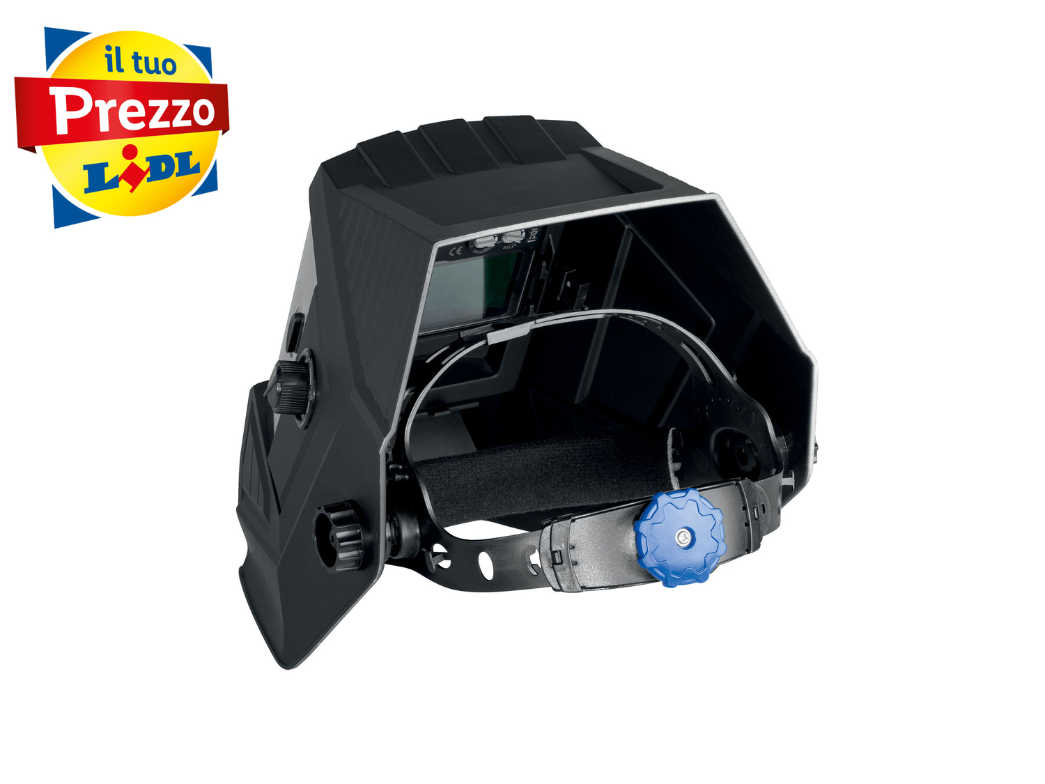 Maschera automatica da saldatore con LED Parkside, prezzo 34.99 € 
- Con LED ...