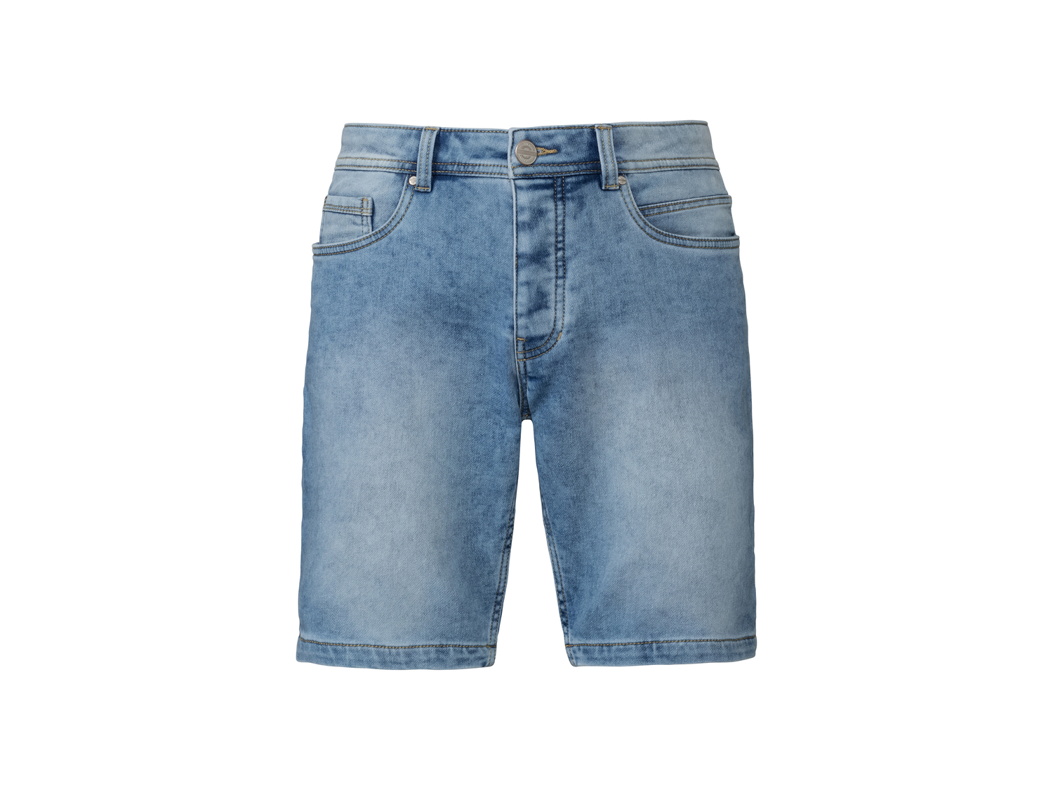 Bermuda in jeans da uomo Livergy, prezzo 7.99 &#8364; 
Misure: 46-56
Taglie ...