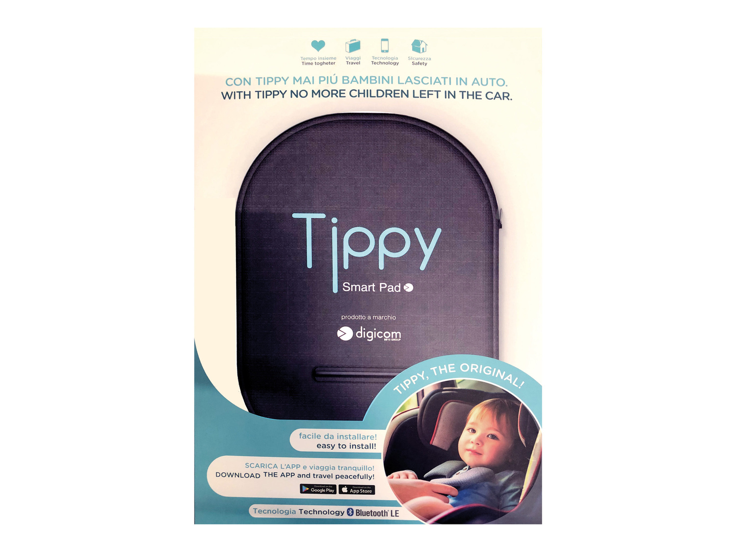 Tippy Smart Pad Tippy, prezzo 49.00 &#8364; 
Con app per iPhone e Android 
Tippy ...