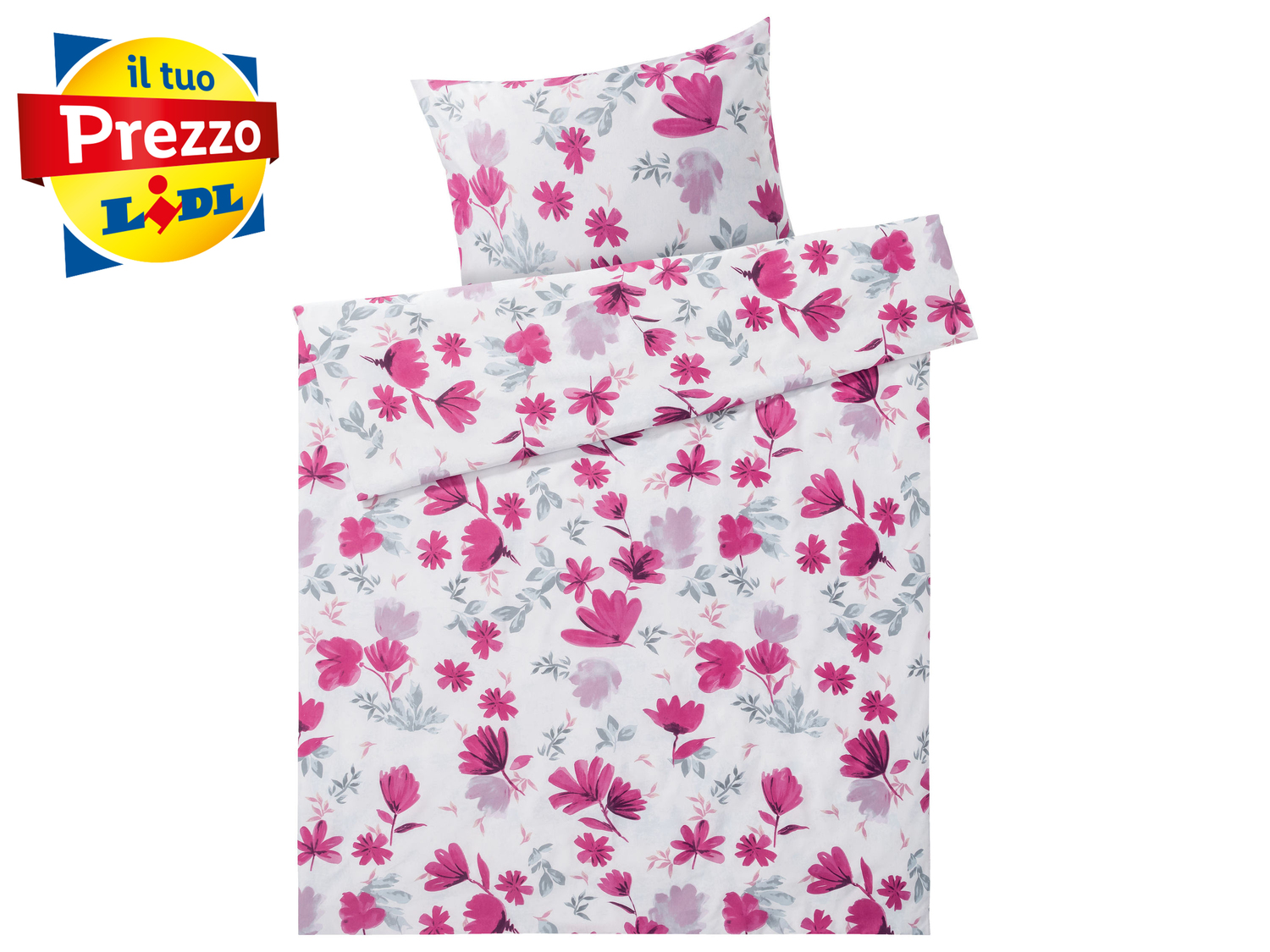 Copripiumino COTTON ARTean In Cotone 100% 180 Fili, Singolo 135x220 Cm, Motivo Marmol, Biancheria Letto