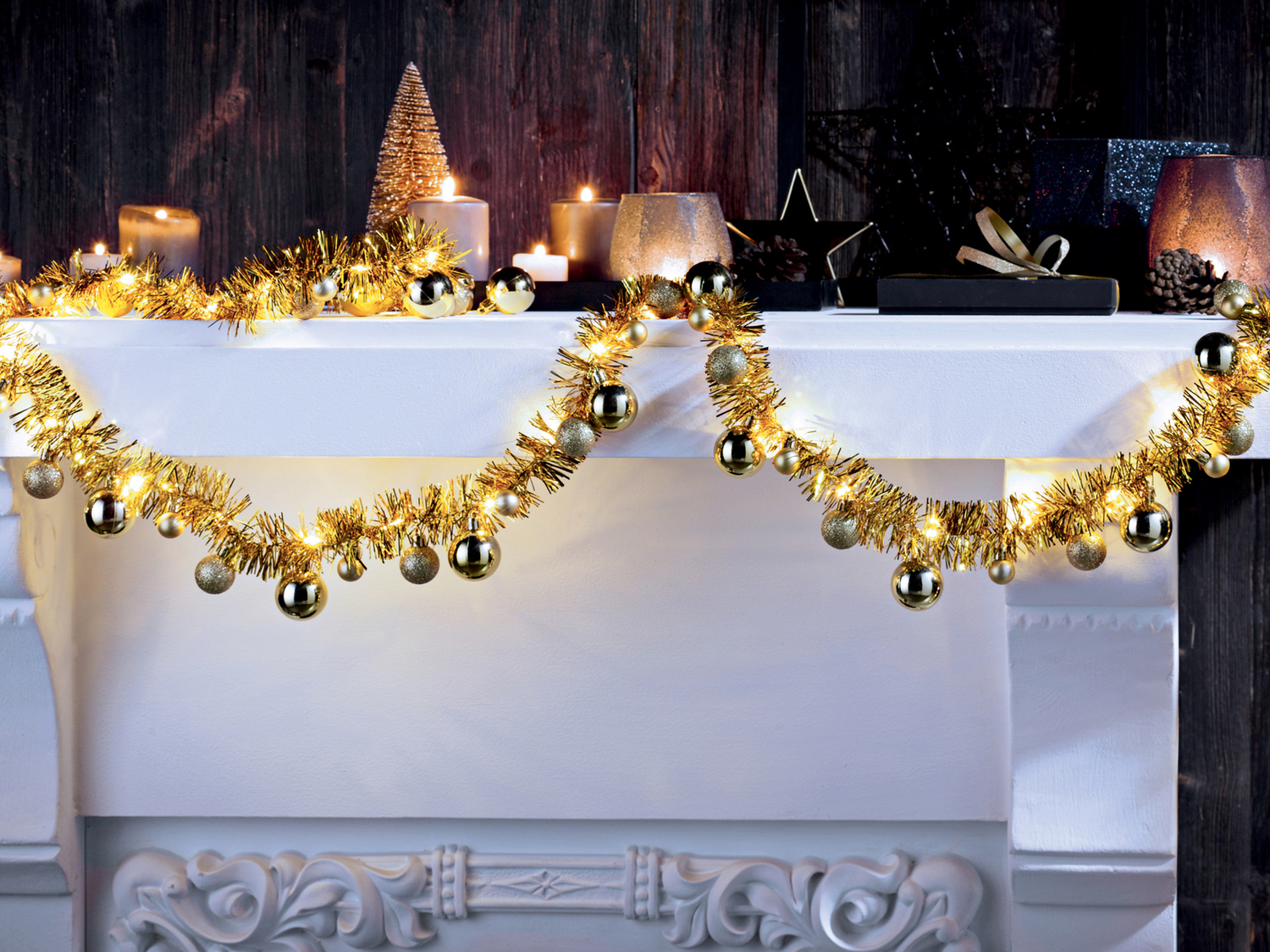 Ghirlanda natalizia con LED Melinera, prezzo 17.99 &#8364; 
- Per interni ed ...